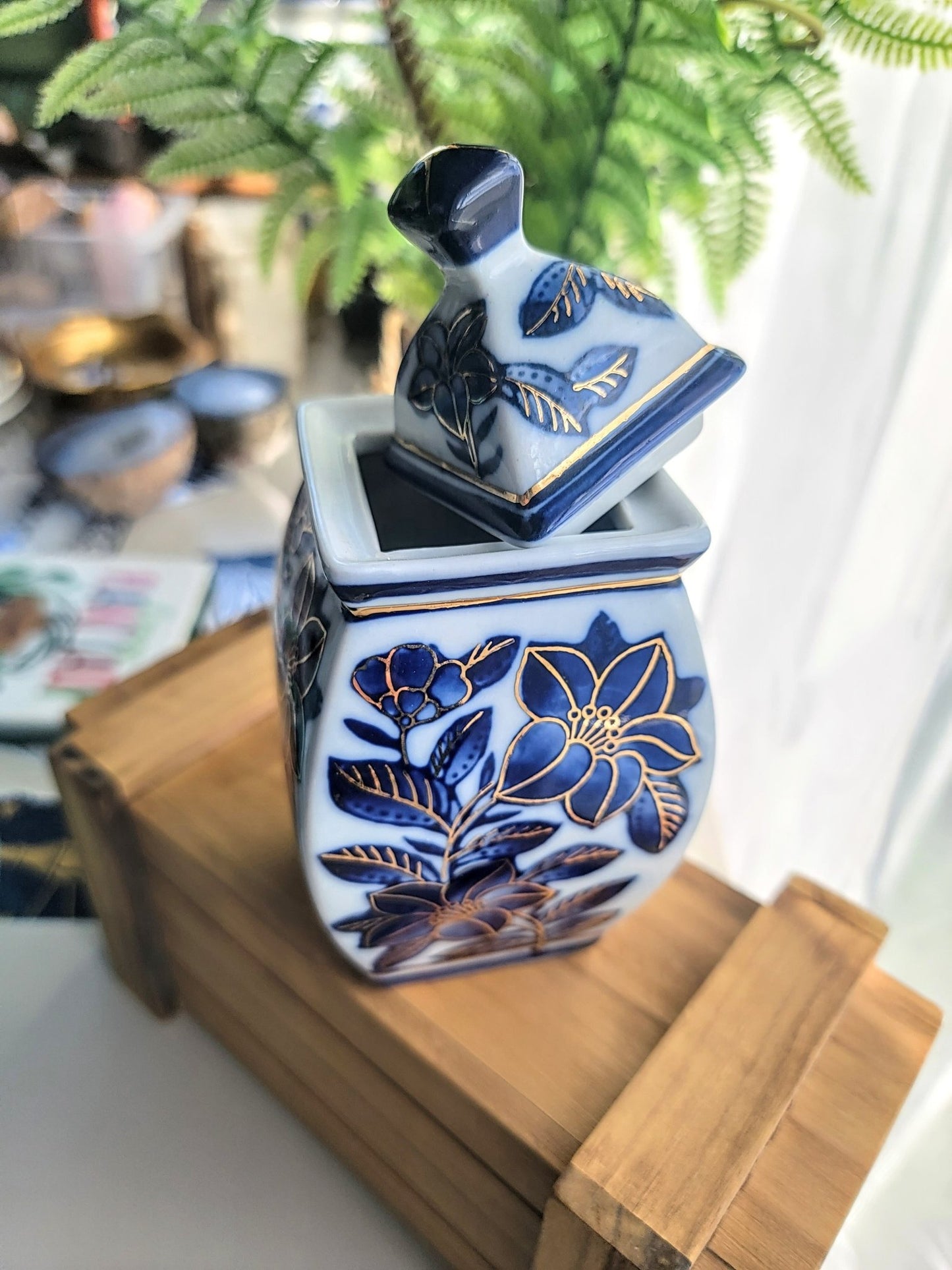 Japanese Lidded Ginger Jar - Smash's Stashes