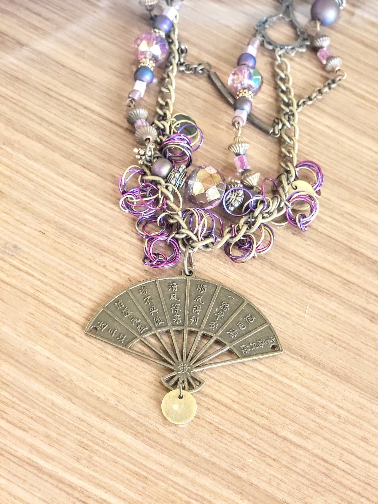 Japanese Statement Necklace - Smash's Stashes