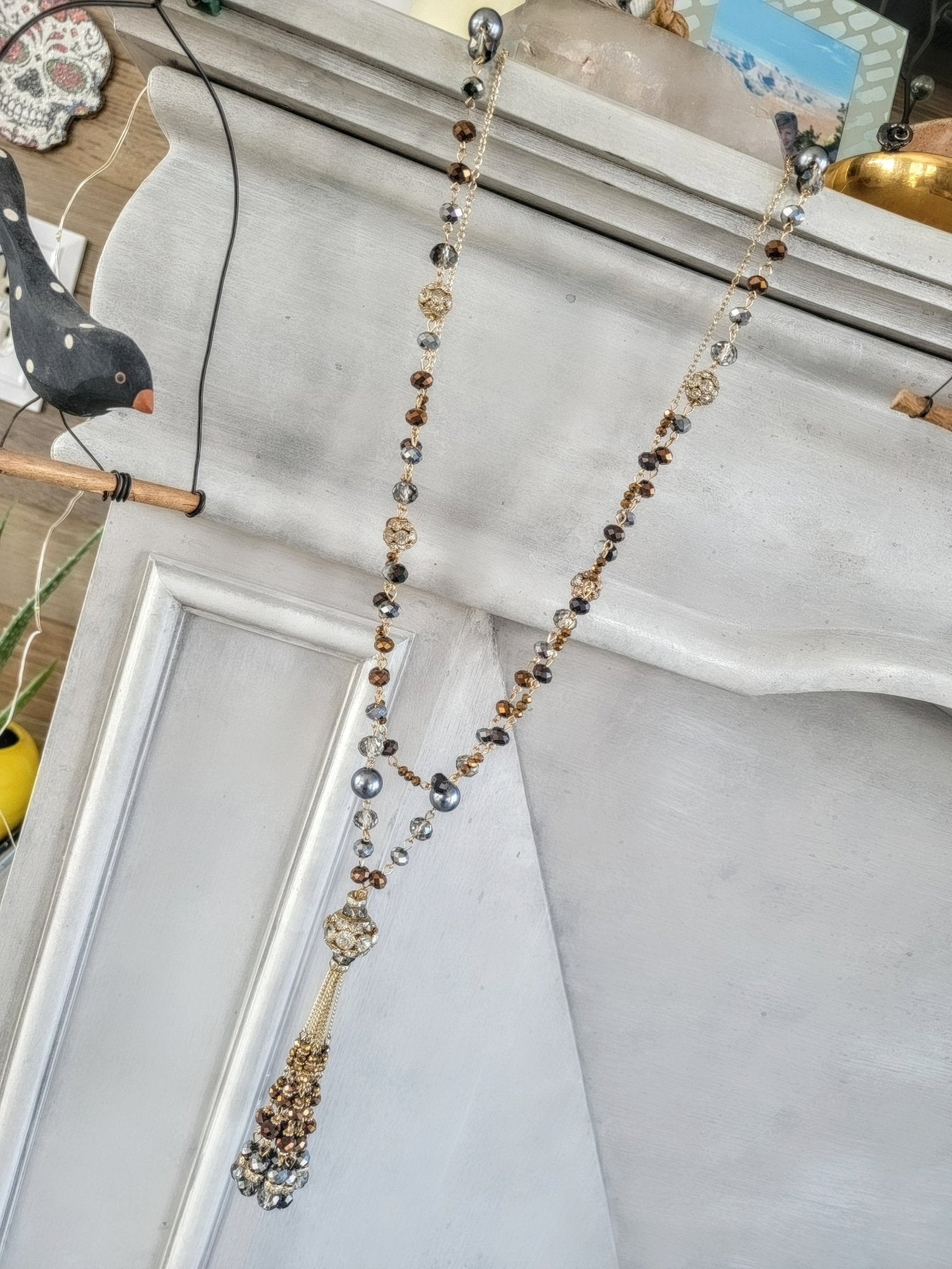 Long Tassle Necklace - Smash's Stashes