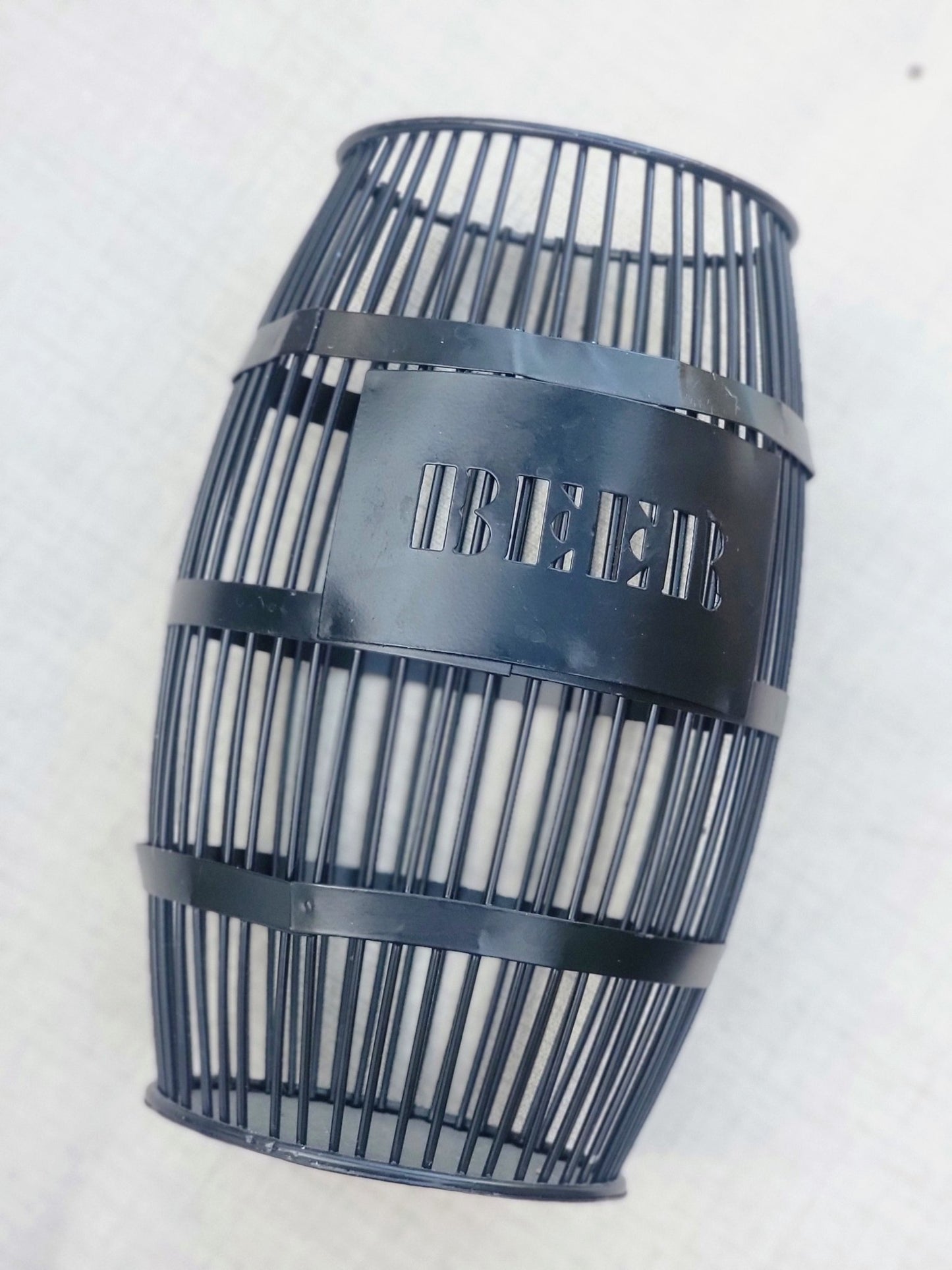Metal Barrel Candle Holder - Smash's Stashes