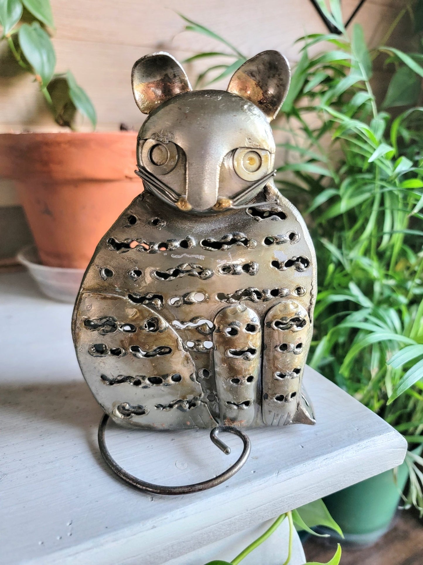 Metal Cat Votive - Smash's Stashes