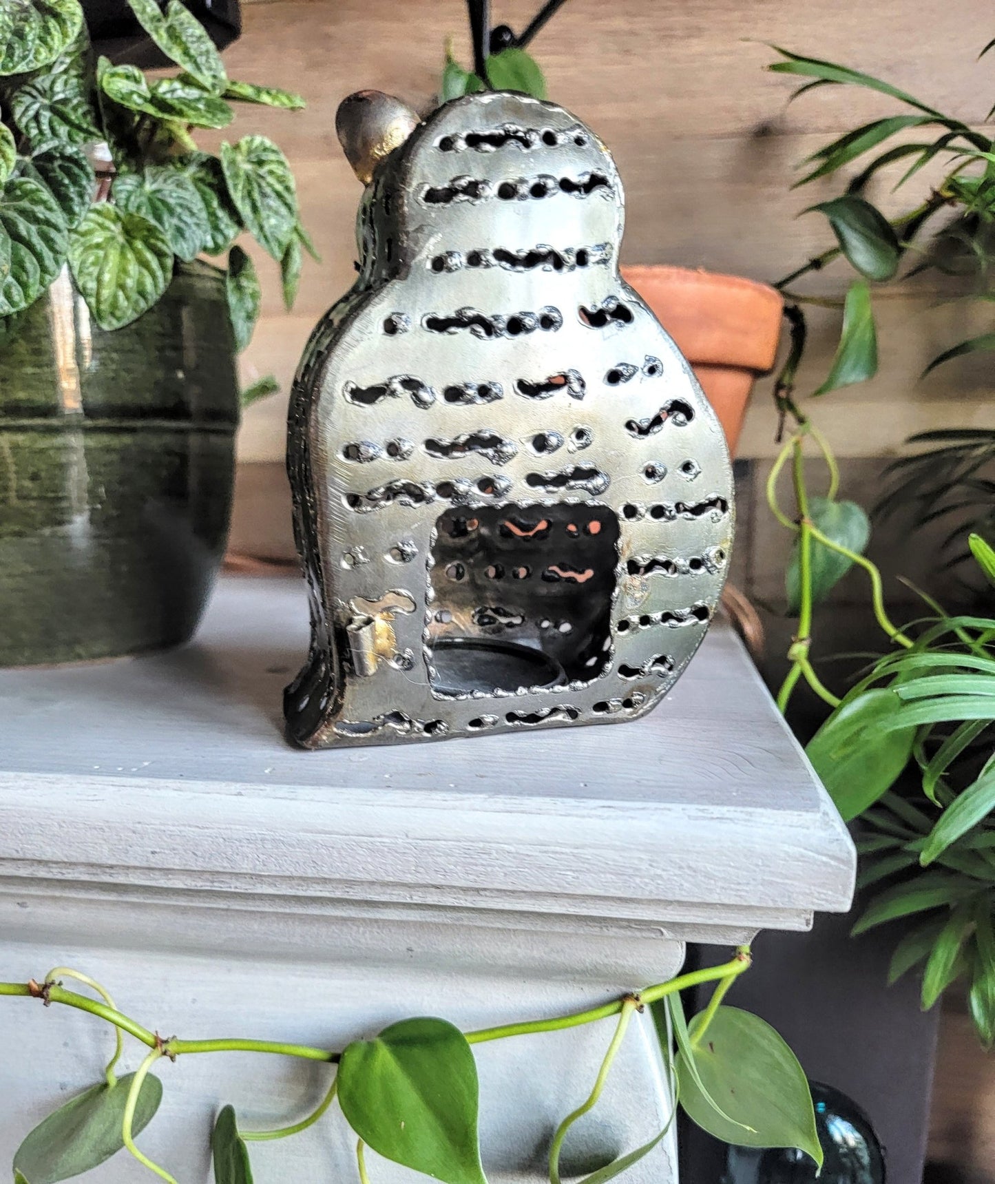 Metal Cat Votive - Smash's Stashes