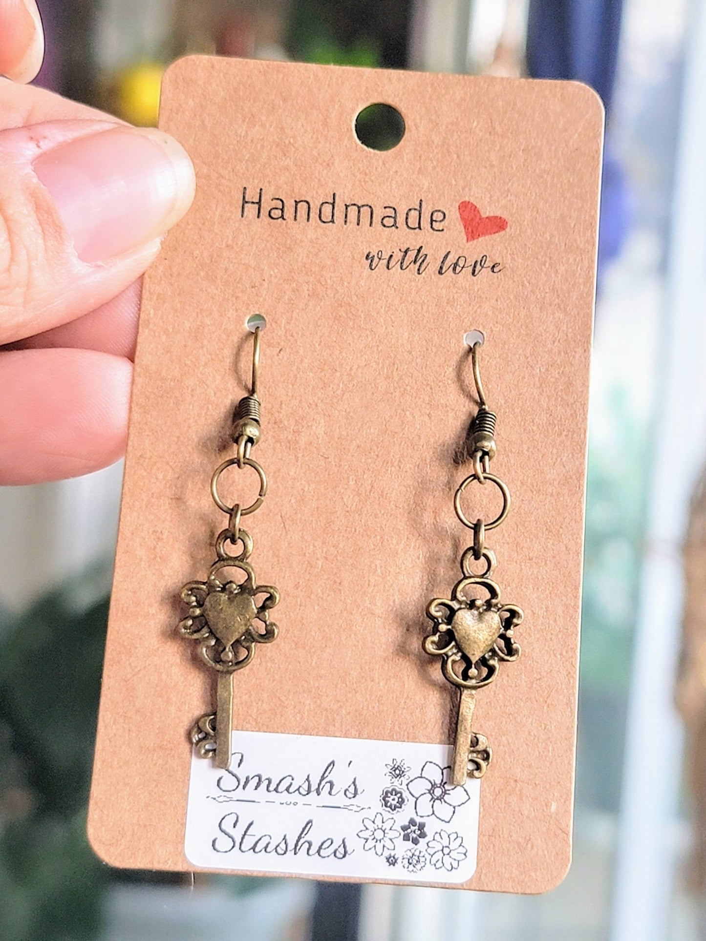 Metal Charm Earrings - Smash's Stashes