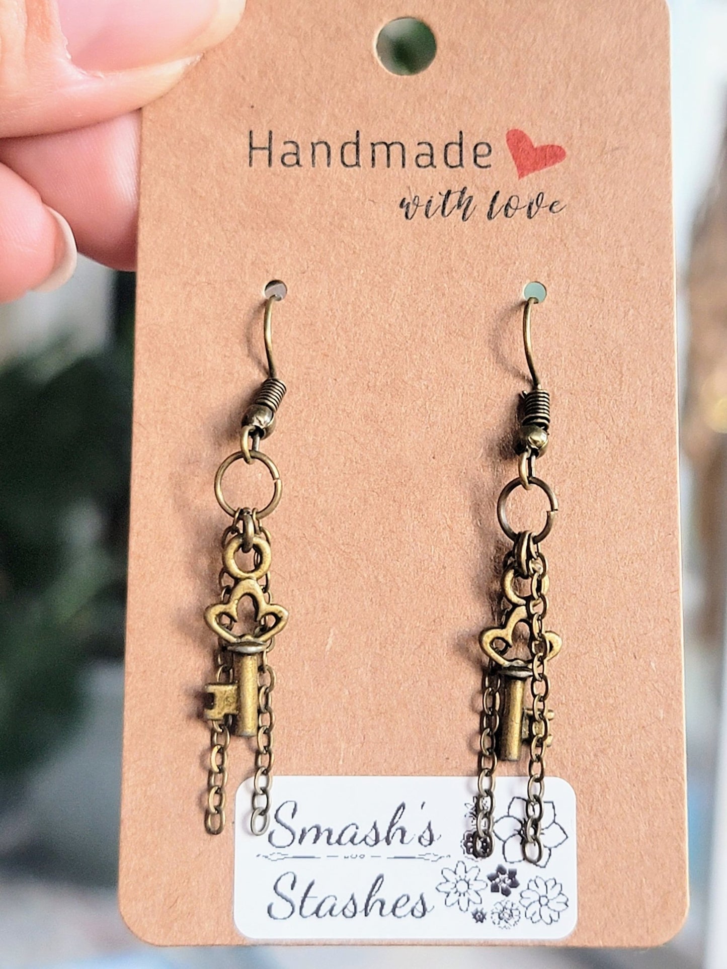 Metal Charm Earrings - Smash's Stashes