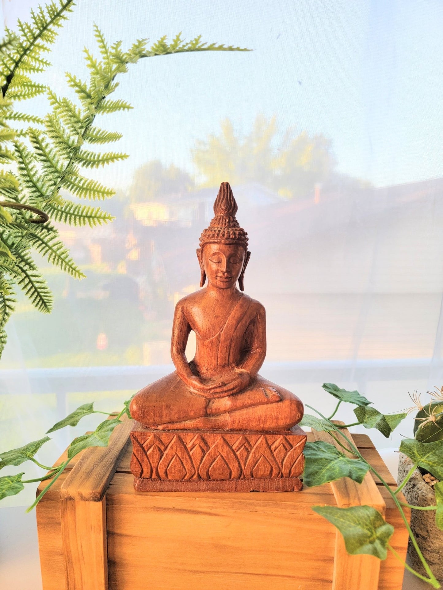 MidCentury Modern Sitting Buddha - Smash's Stashes