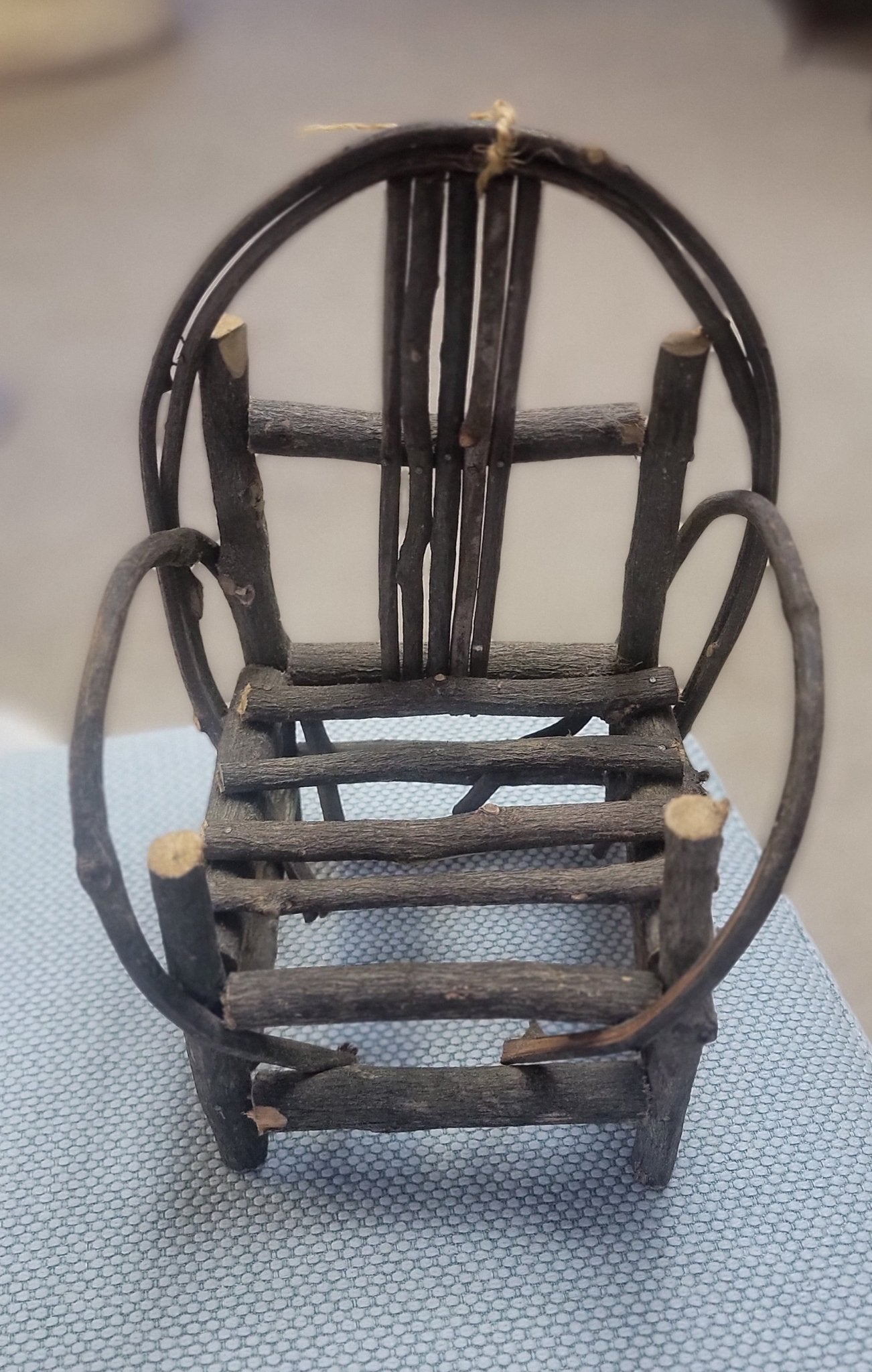 Miniature Twig Chair - Smash's Stashes