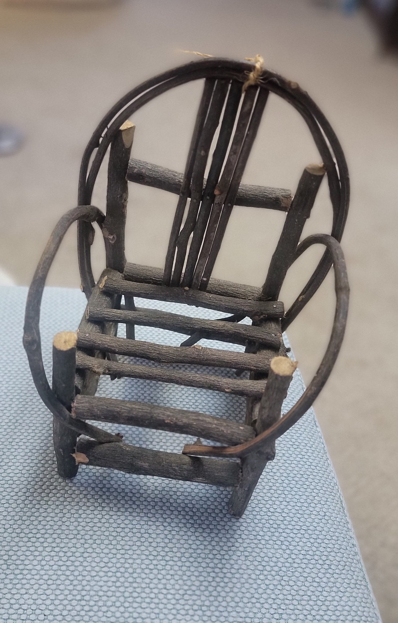 Miniature Twig Chair - Smash's Stashes