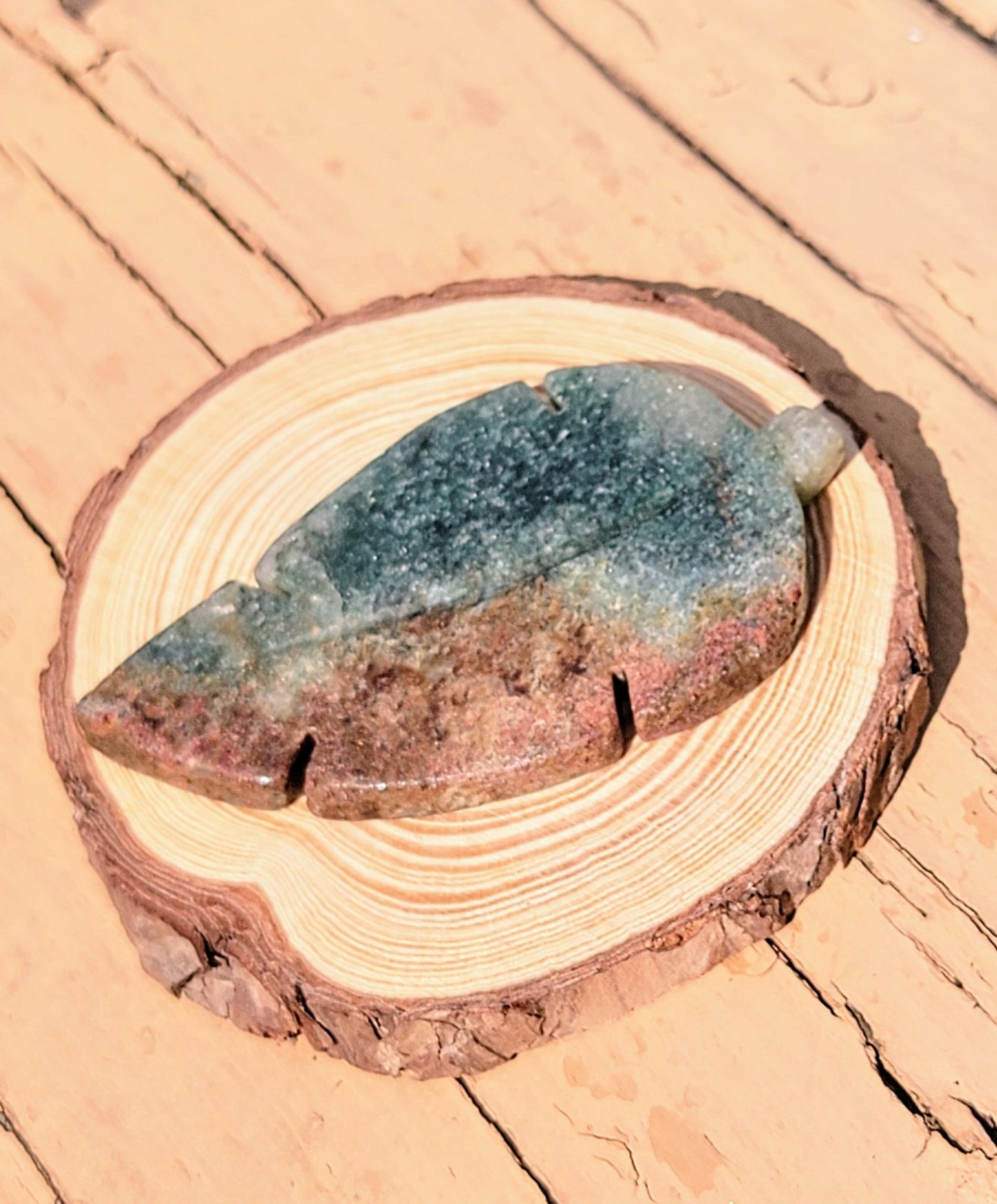 Moss Agate Leaf - Smash's Stashes