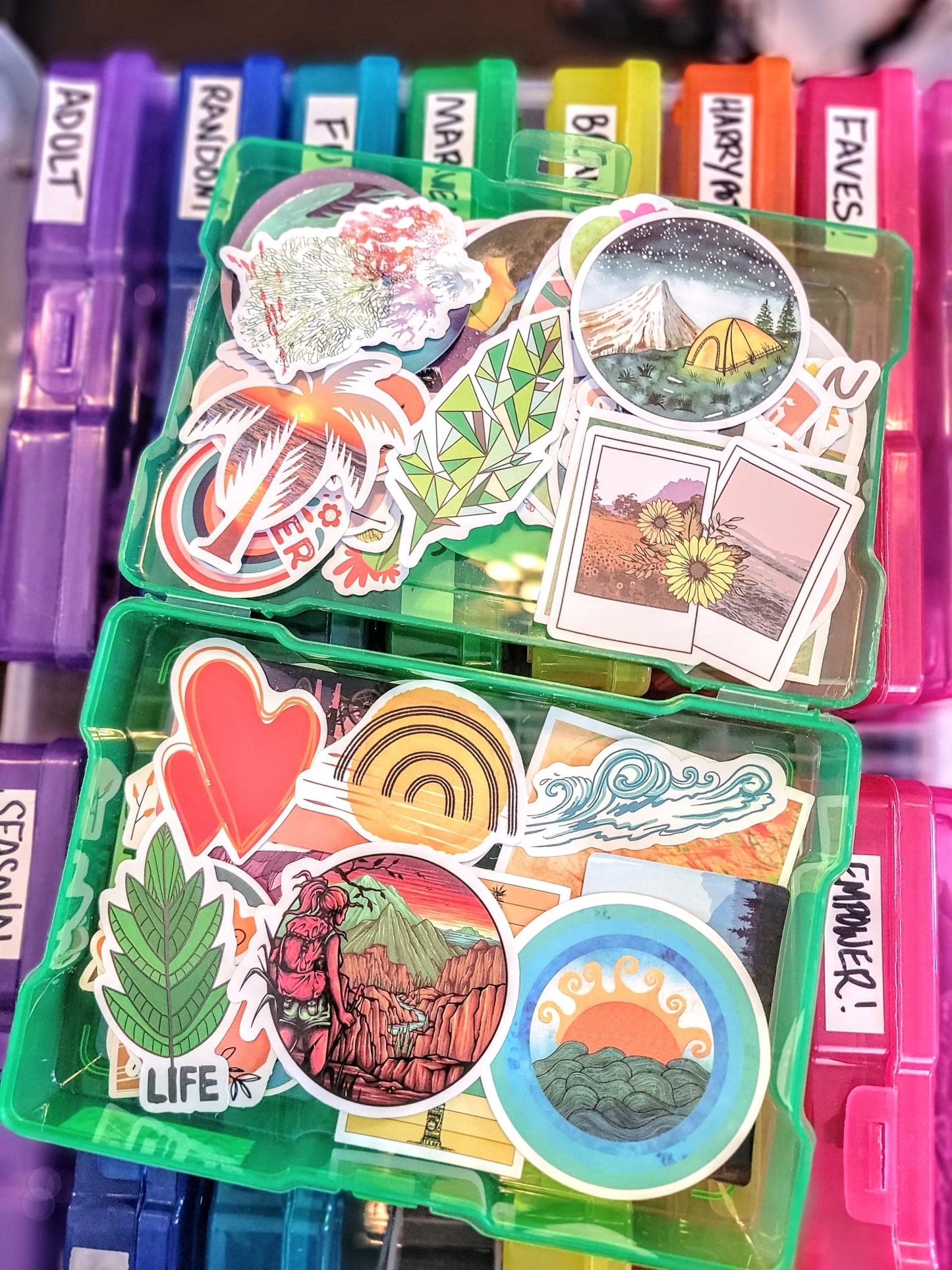 Mystery Sticker Stack - Smash's Stashes