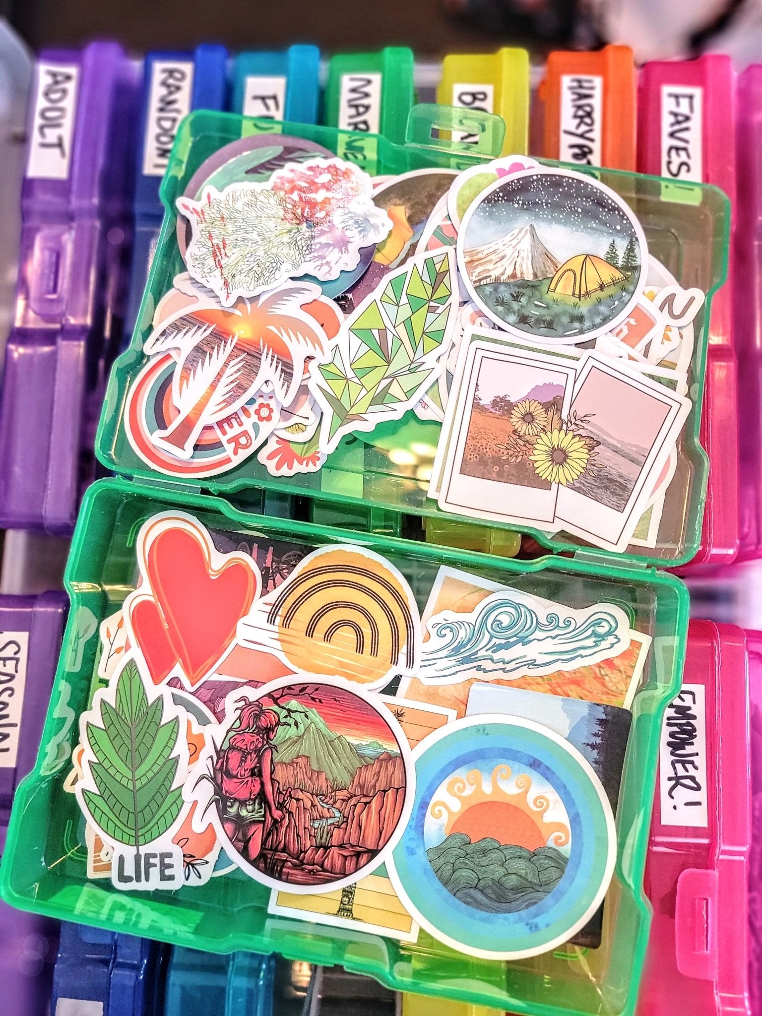 Mystery Sticker Stack - Smash's Stashes