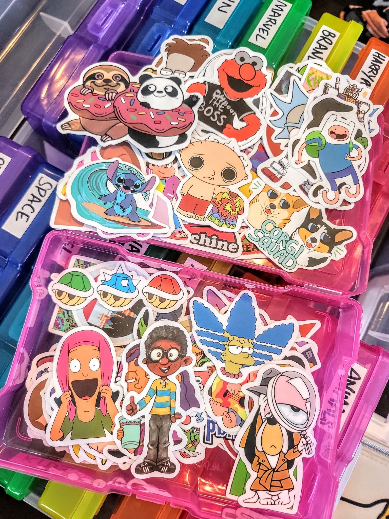Mystery Sticker Stack - Smash's Stashes