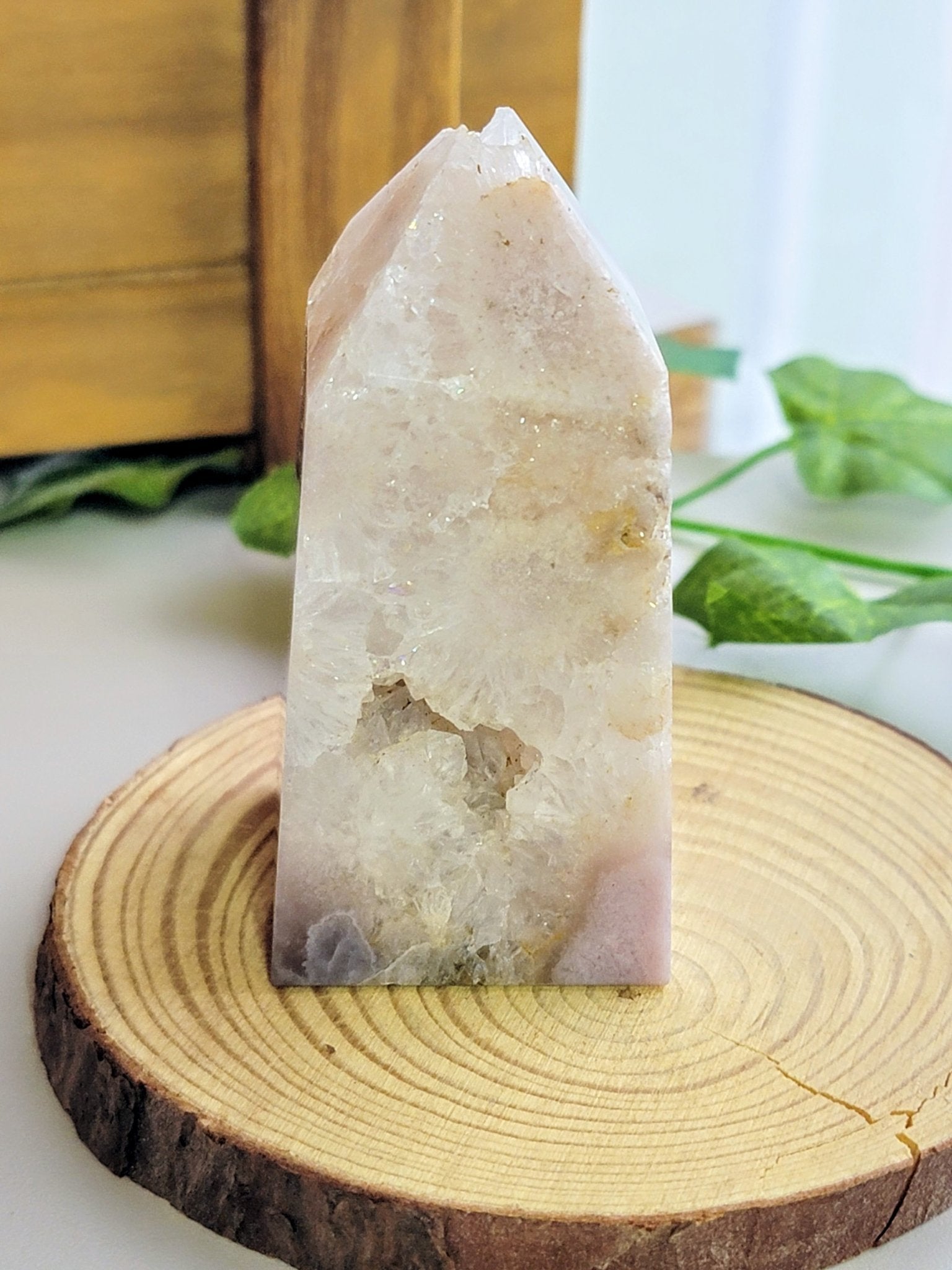 Raw Druzy Agate Tower - Smash's Stashes