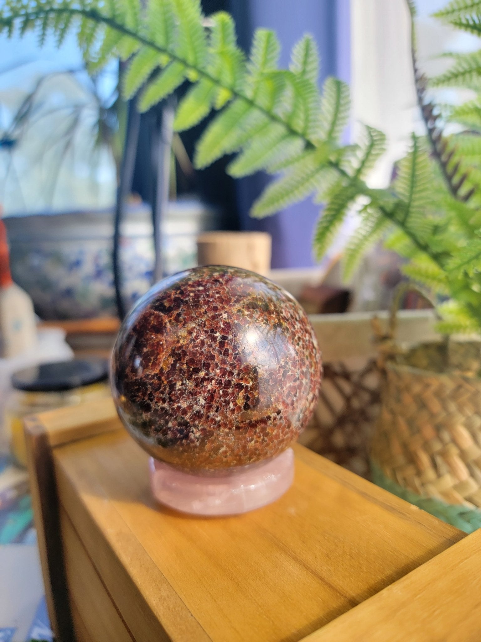 Red Garnet Sphere - Smash's Stashes