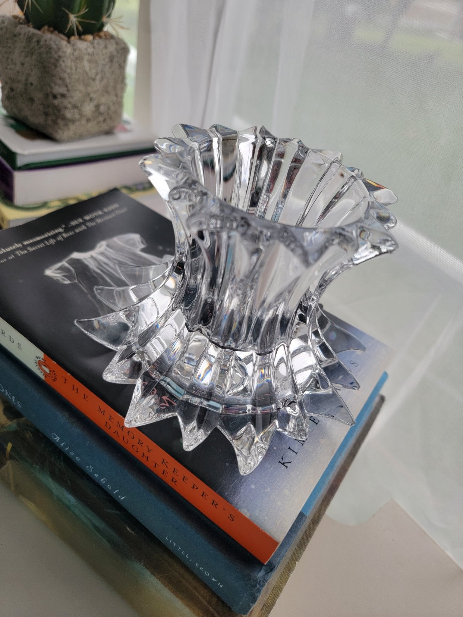 Reversable Glass Starburst Votive - Smash's Stashes
