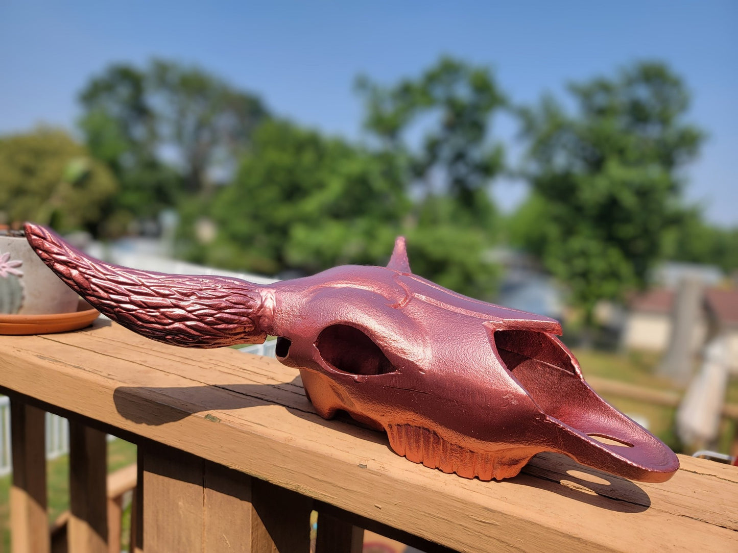 Rosè Cast Iron Skull - Smash's Stashes