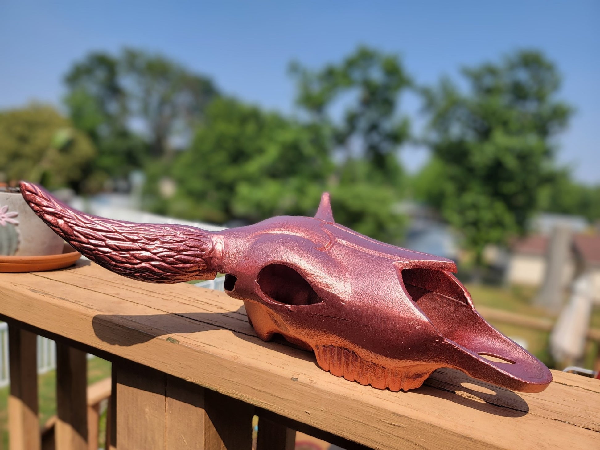 Rosè Cast Iron Skull - Smash's Stashes