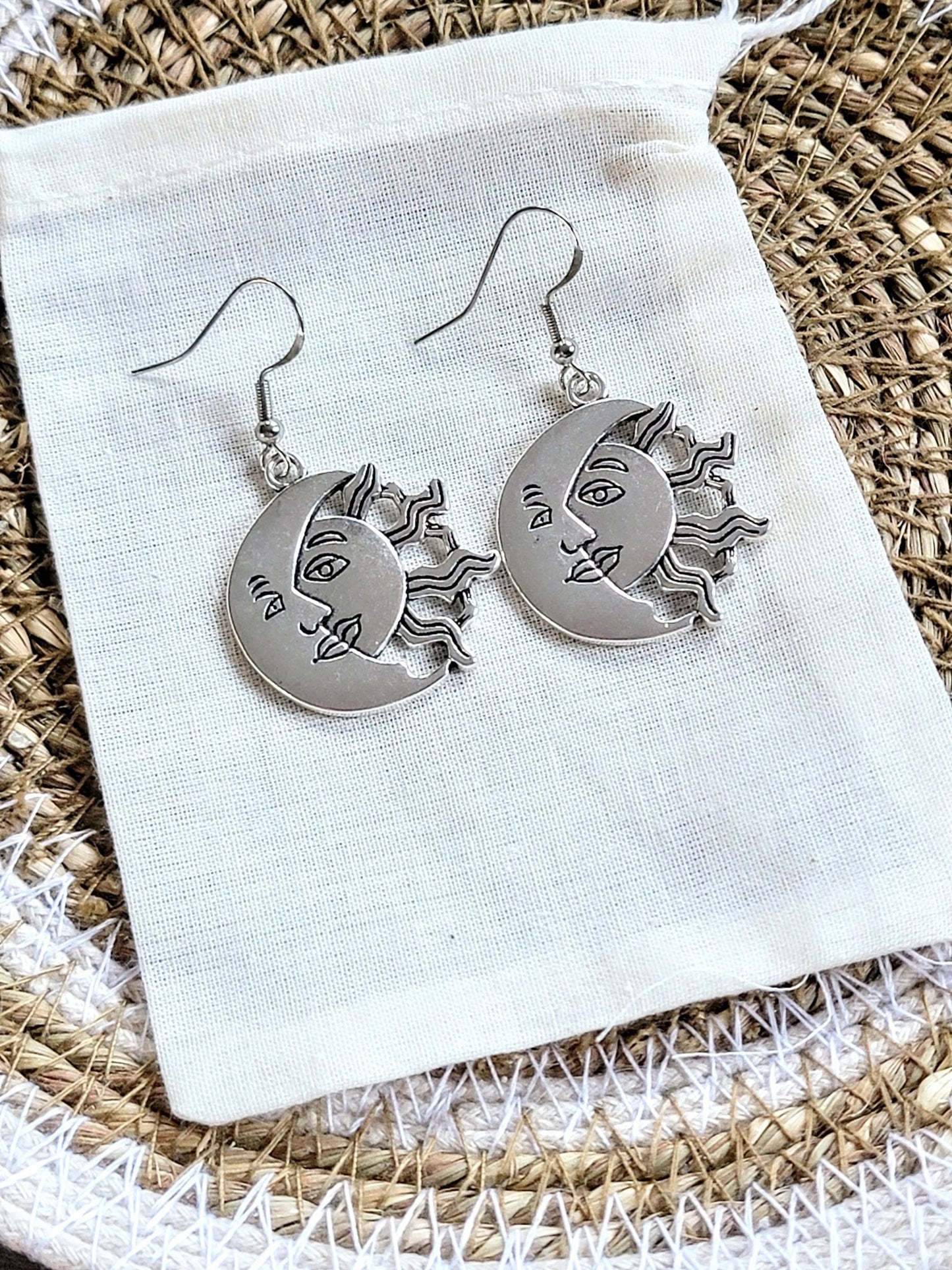 Silver Charm Earrings - Smash's Stashes