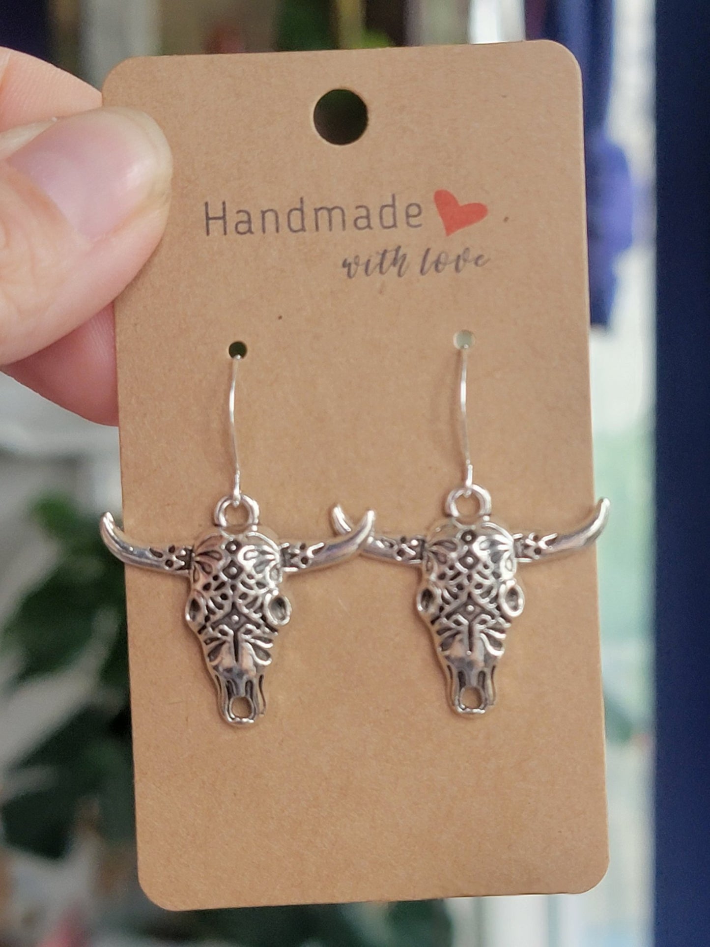 Silver Charm Earrings - Smash's Stashes