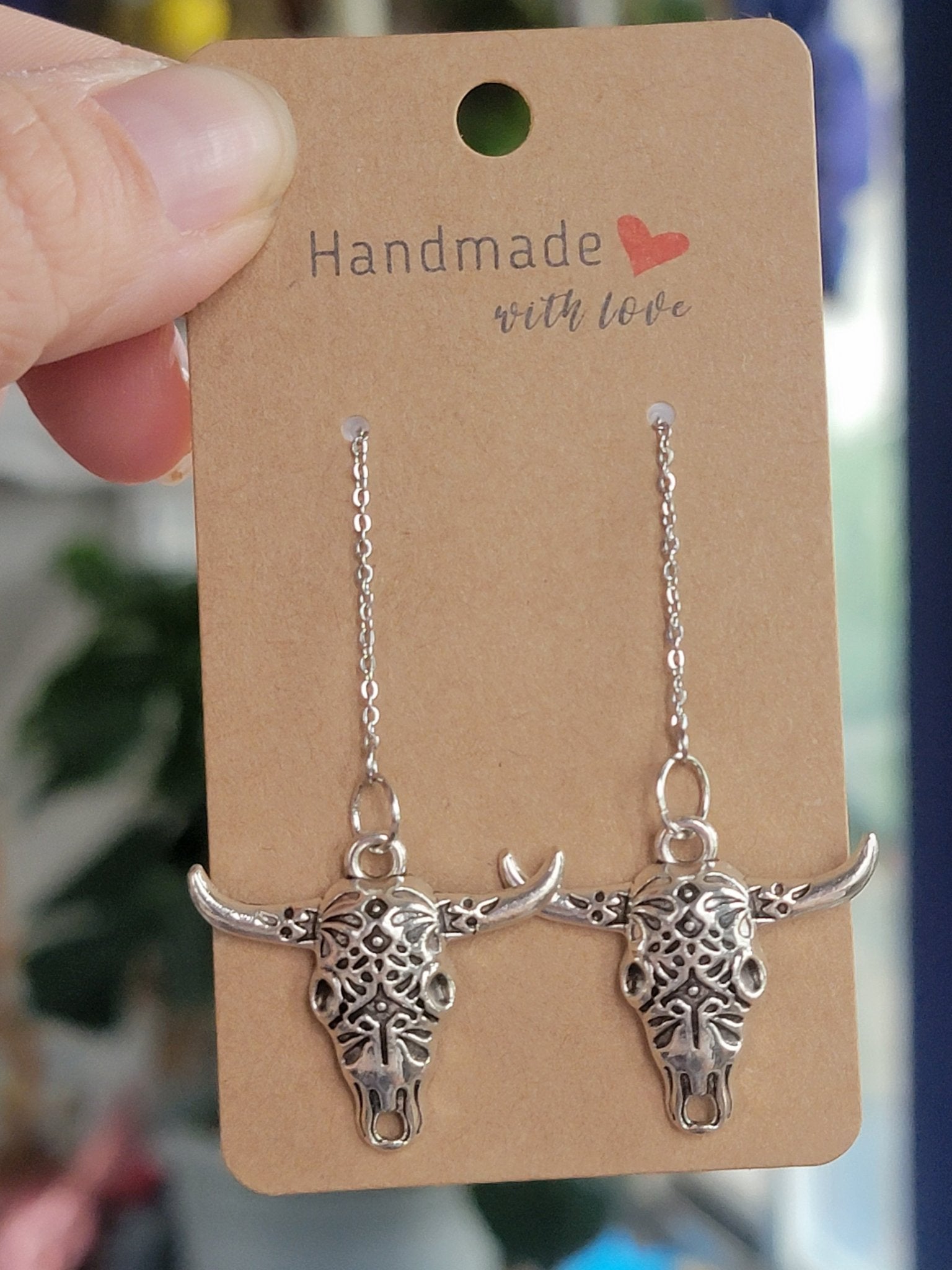 Silver Charm Earrings - Smash's Stashes