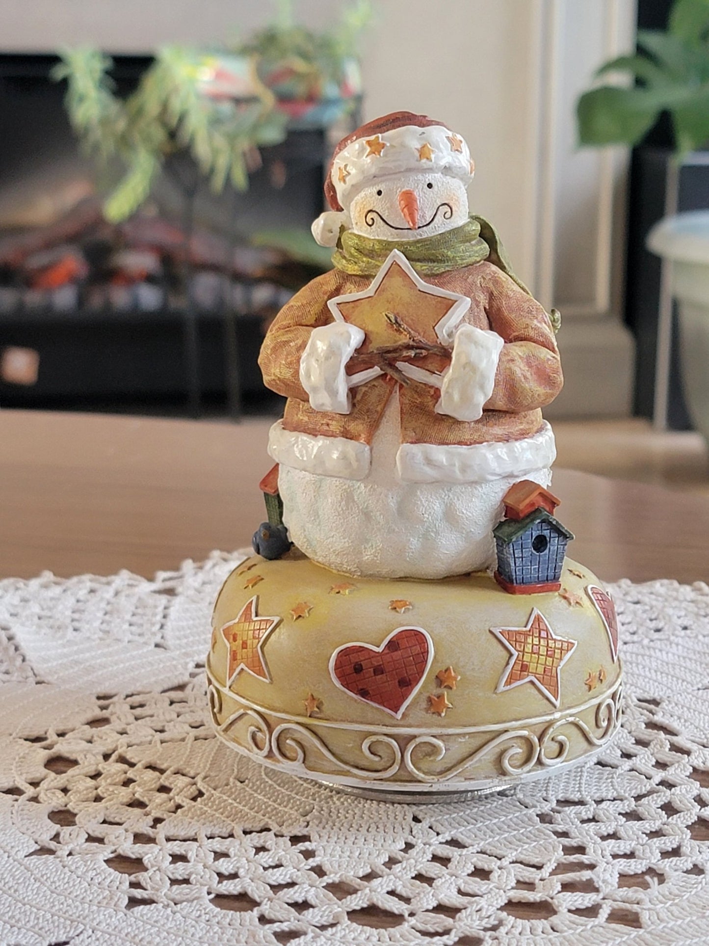 Star Snowman Musicbox - Smash's Stashes