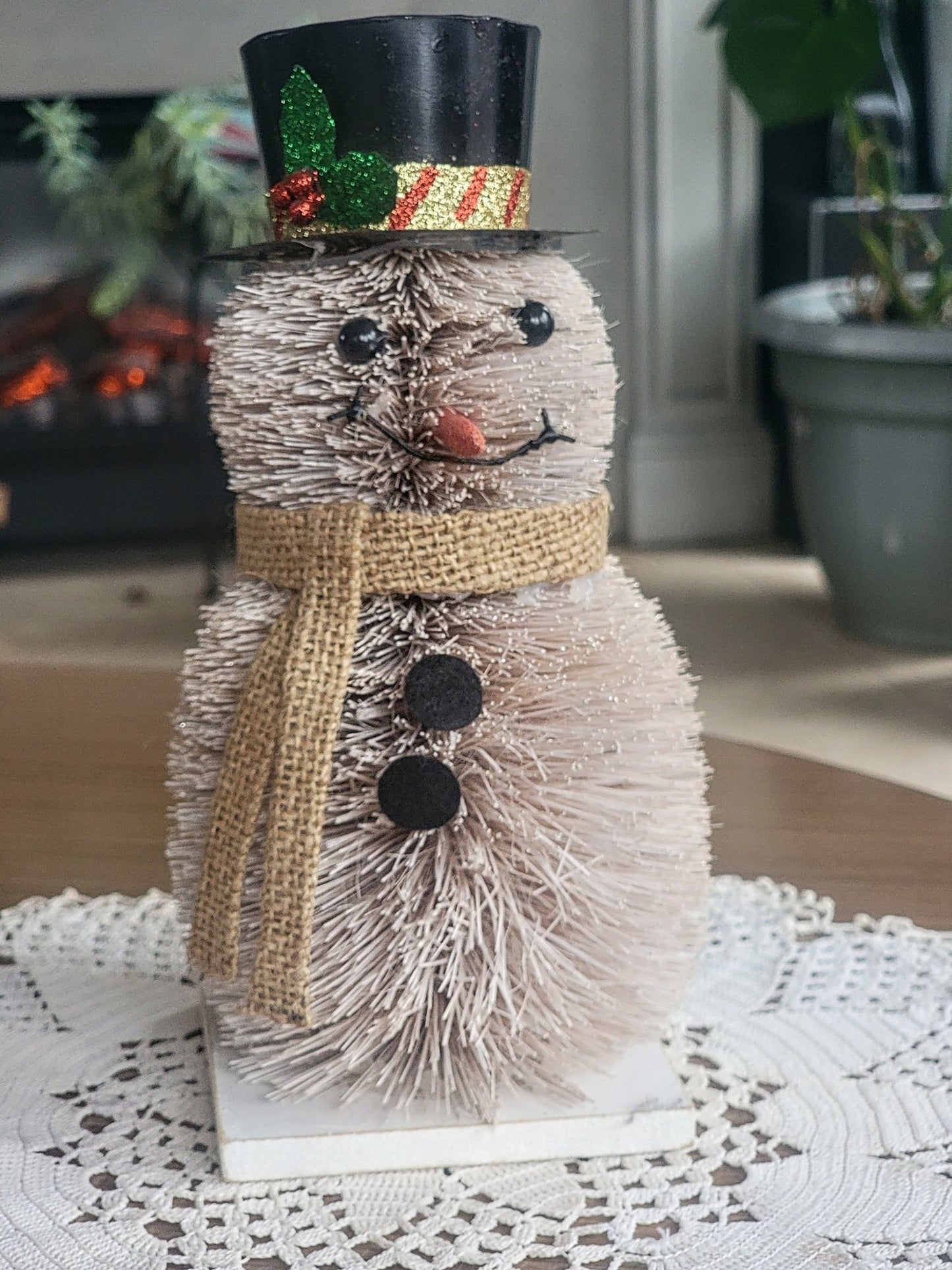 Straw Snowman - Smash's Stashes