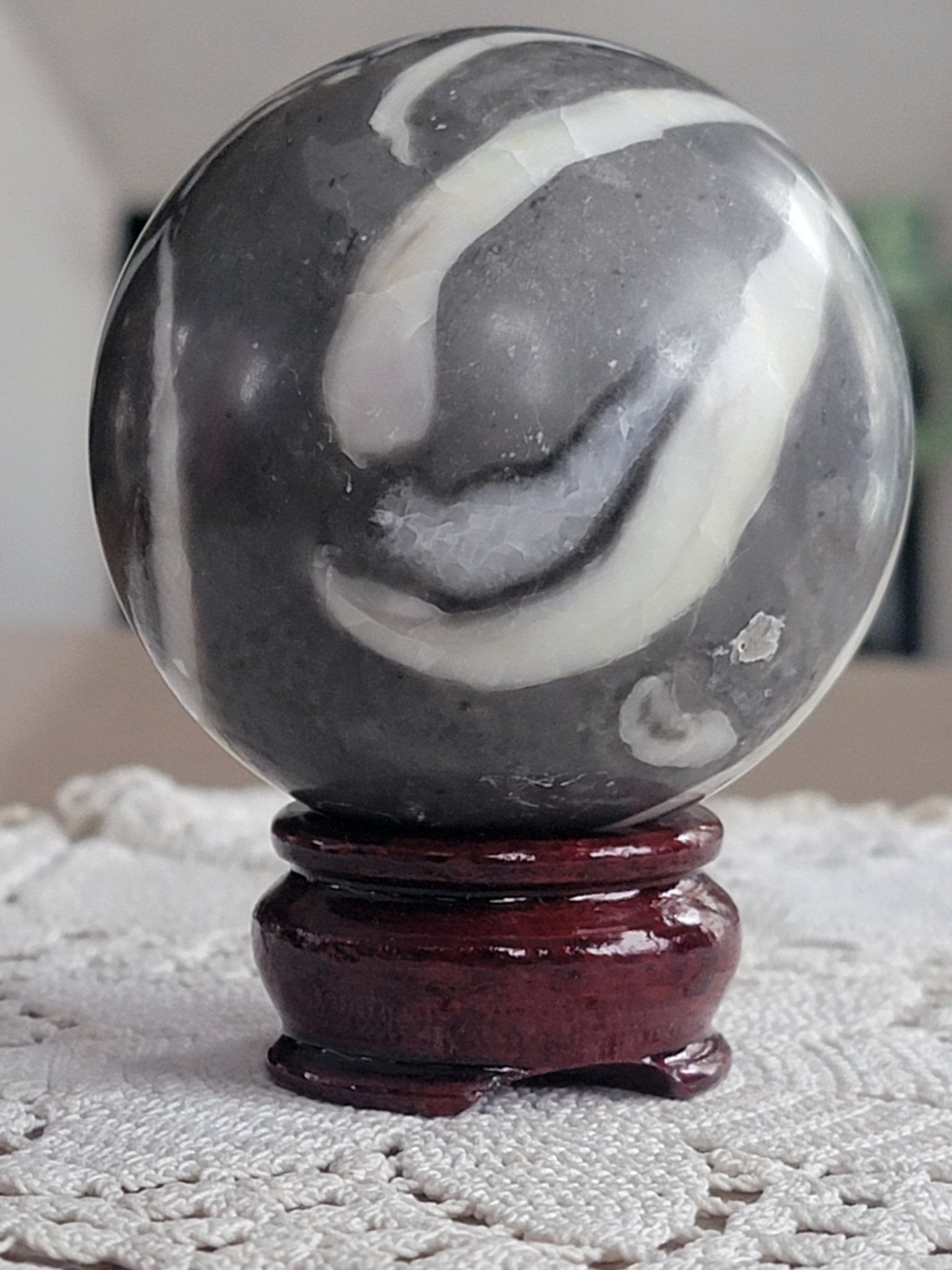 Thousand Eye Jasper Sphere - Smash's Stashes