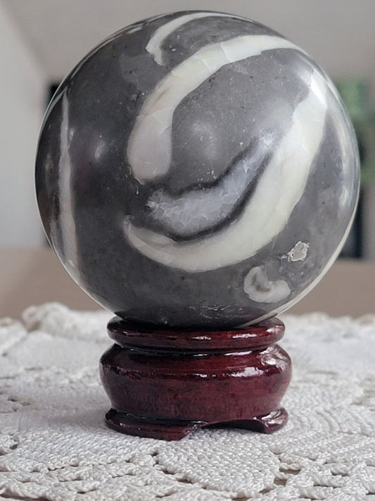 Thousand Eye Jasper Sphere - Smash's Stashes