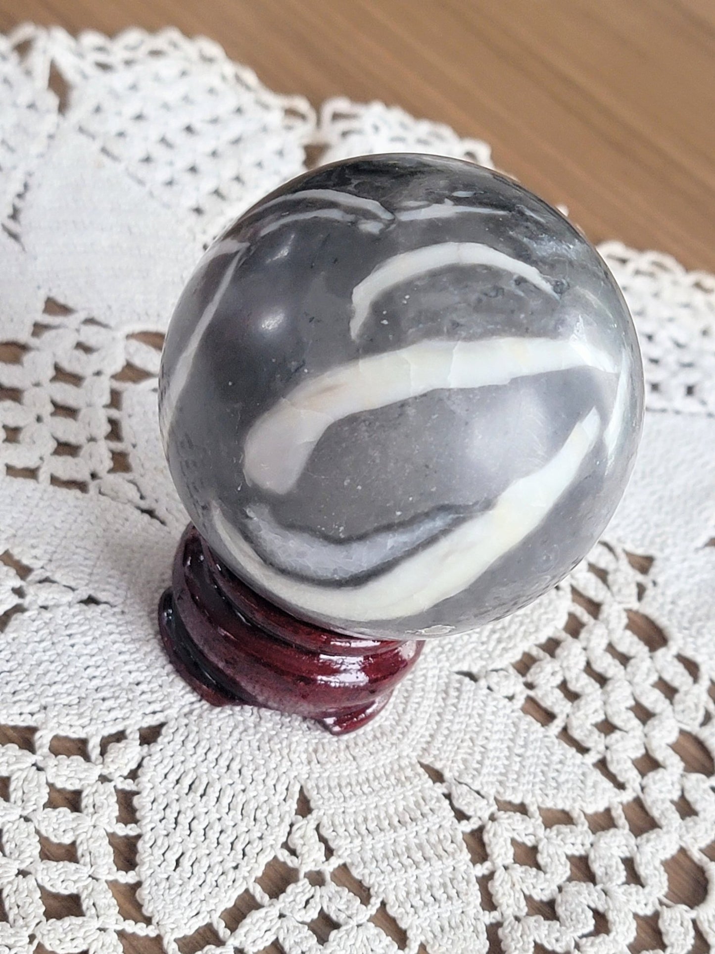Thousand Eye Jasper Sphere - Smash's Stashes
