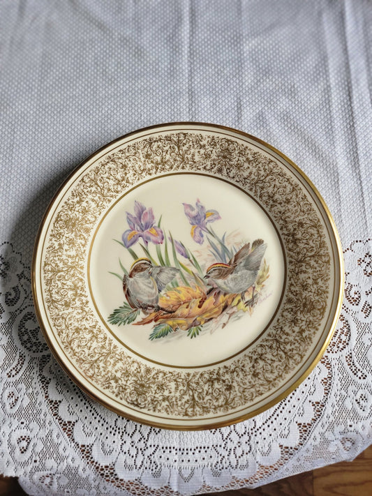 Vintage Lenox Boehm Birds Plate 1979 - Smash's Stashes