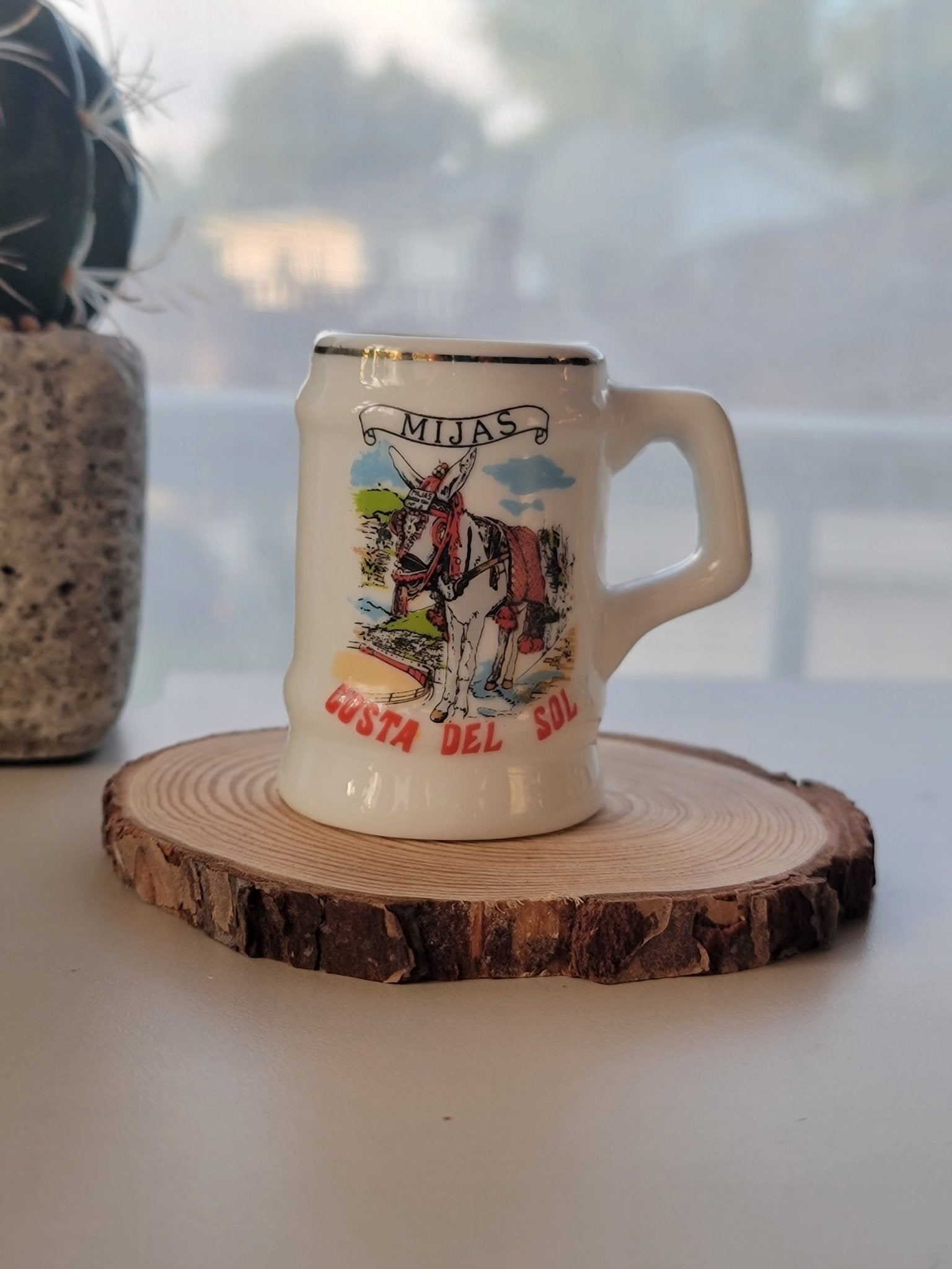 Vintage Mijas Stein Shot glass - Smash's Stashes