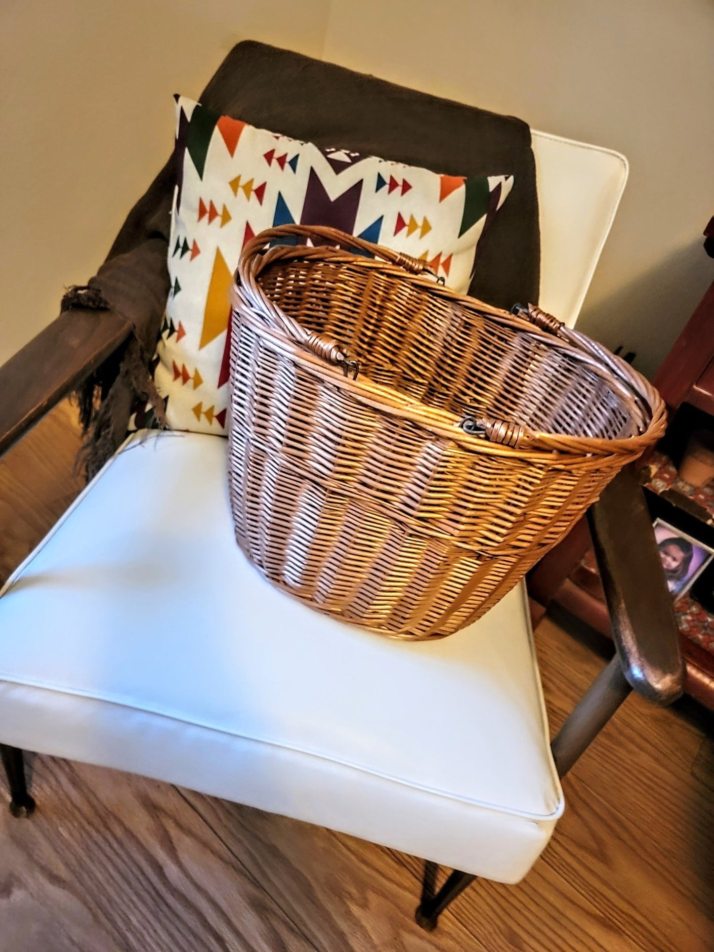 Wicker Blanket Basket - Smash's Stashes