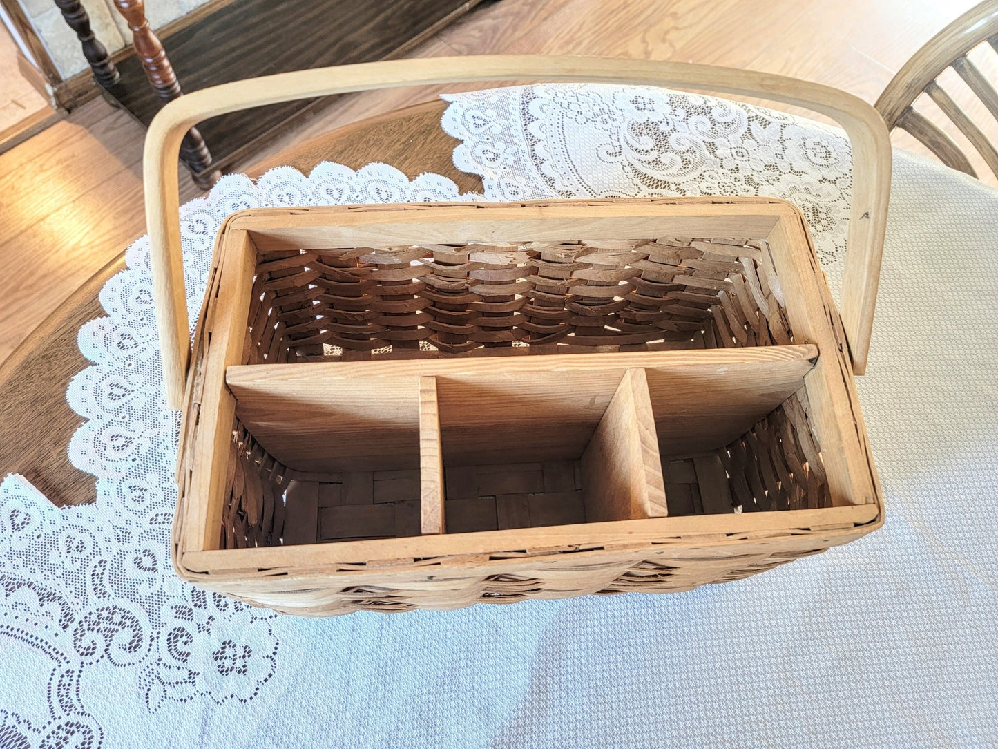 Wicker Utensil Caddy - Smash's Stashes