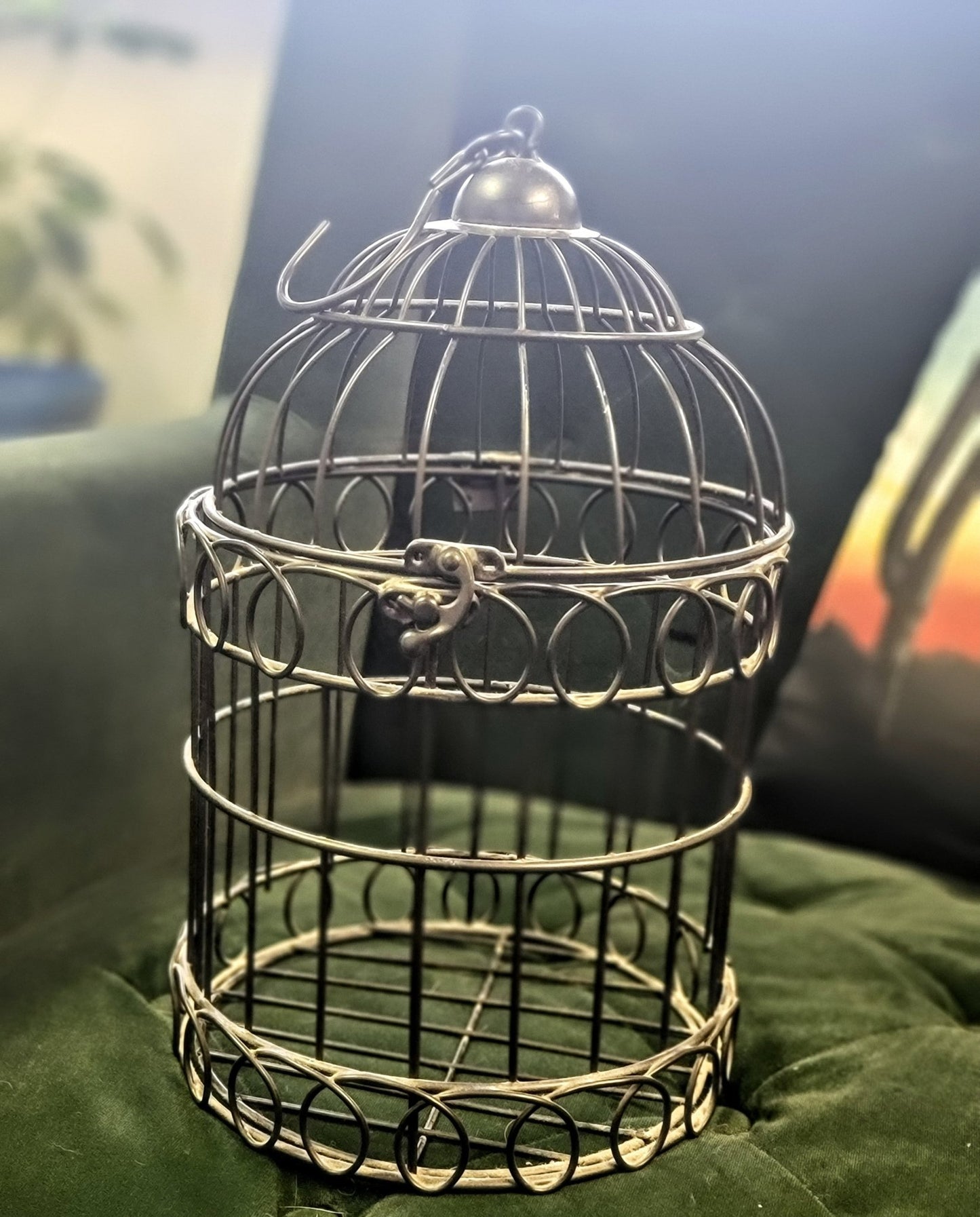Wire Wrapped Bird Cage - Smash's Stashes