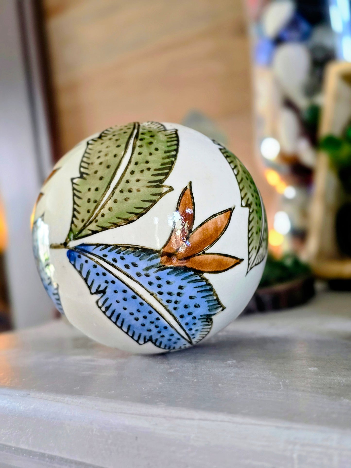 Vintage 3" Ceramic Ball