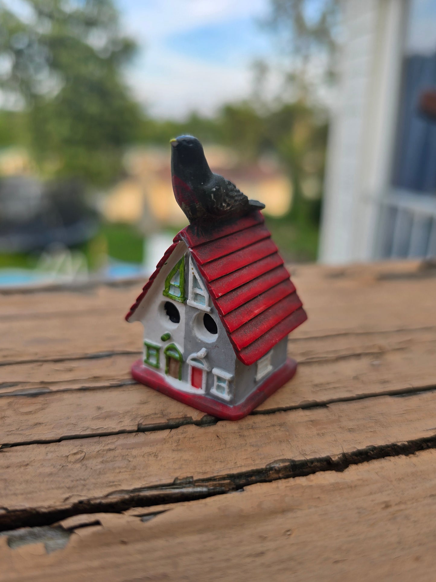 Lenox Garden Birdhouse Thimbles