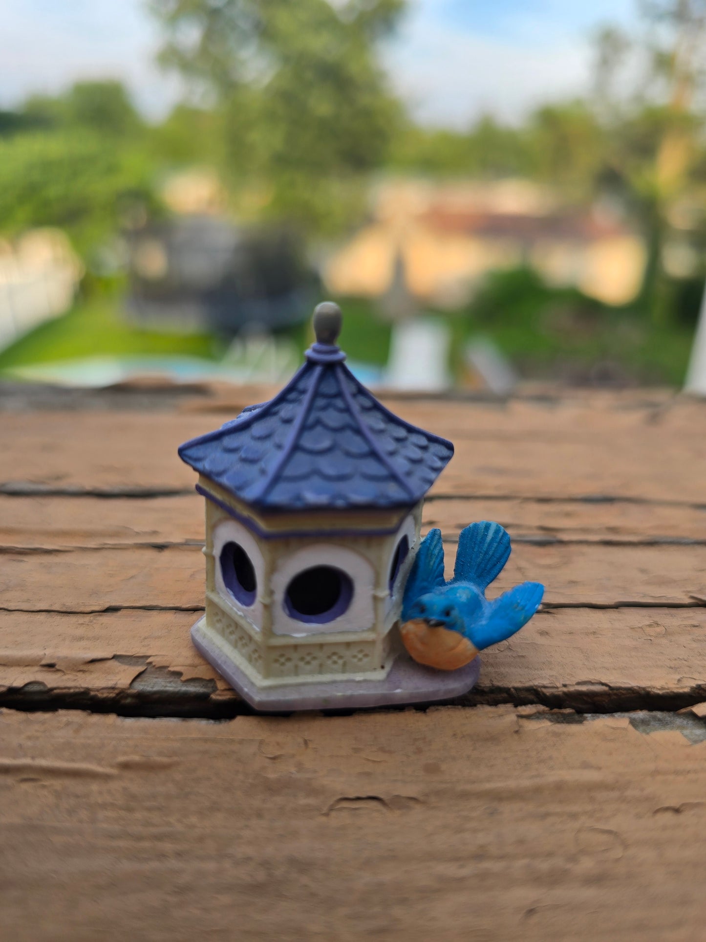 Lenox Garden Birdhouse Thimbles
