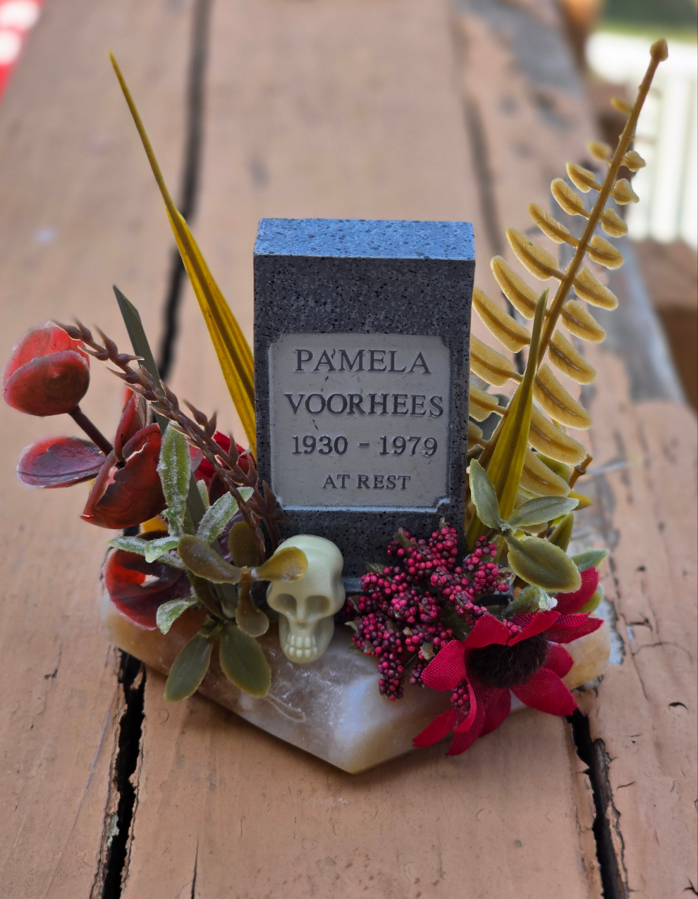 Pamela Voorhees Tombstone