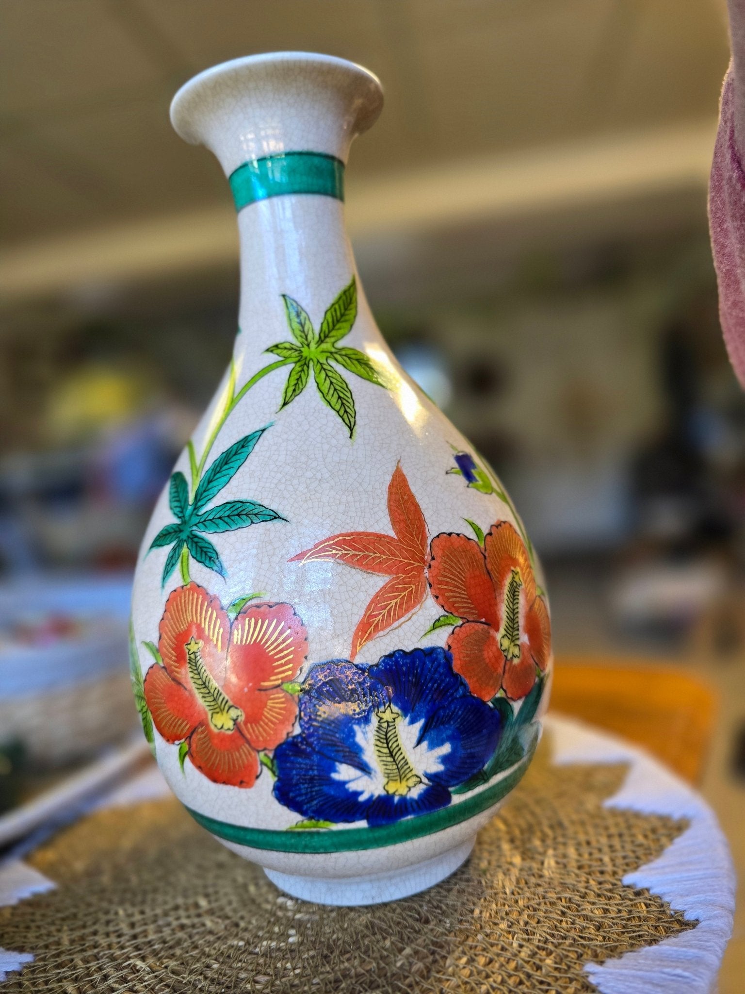 Chinese Crackle Vase - Smash's Stashes