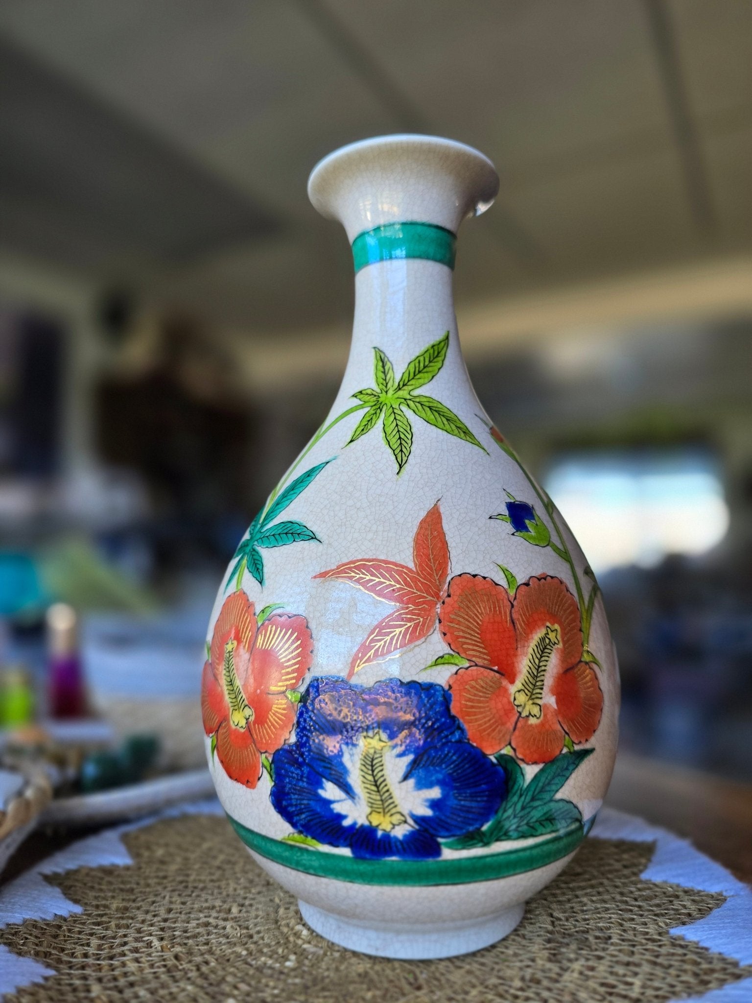 Chinese Crackle Vase - Smash's Stashes