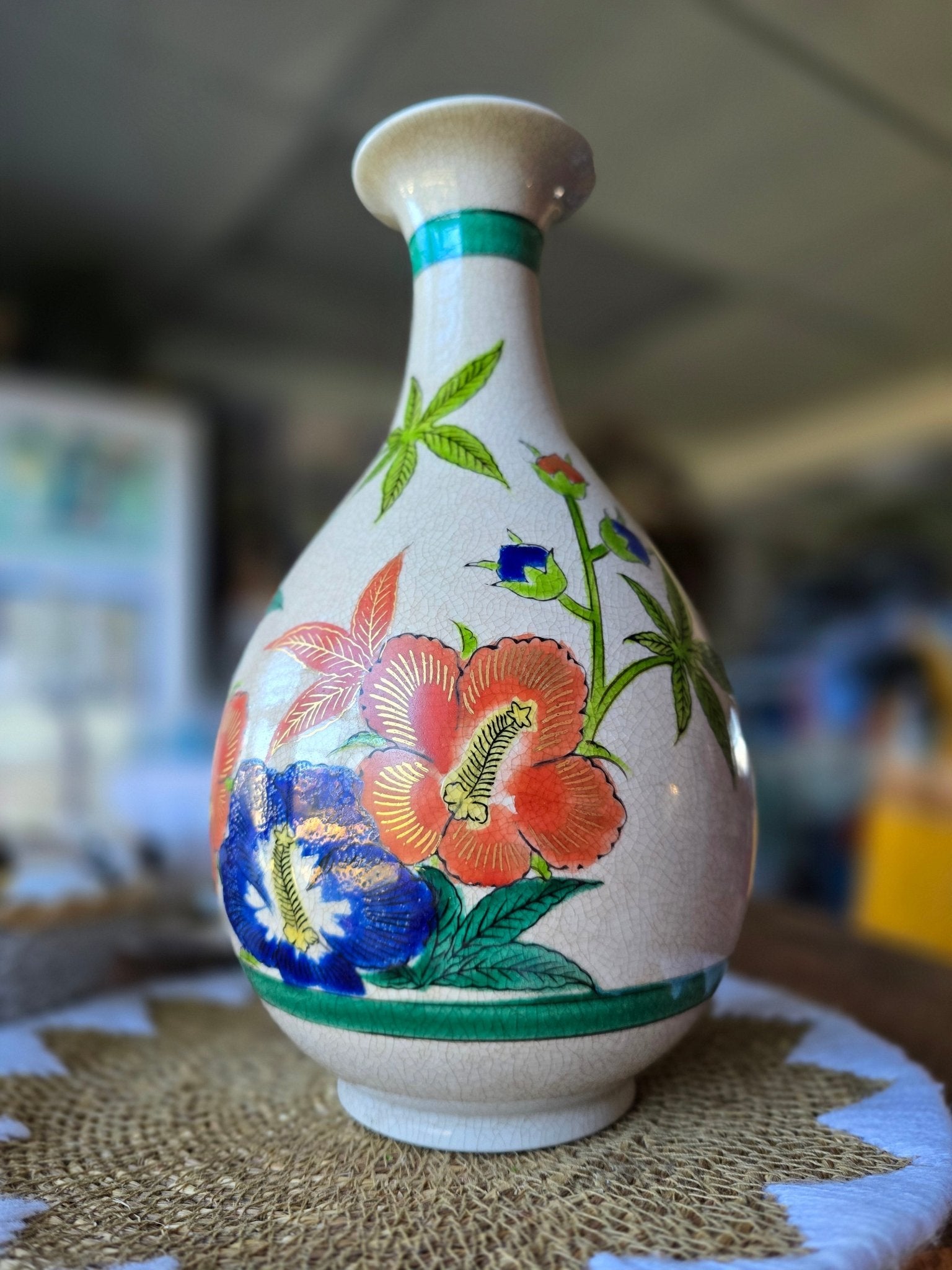 Chinese Crackle Vase - Smash's Stashes