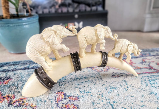 Elephant Tusk Sculpture - Smash's Stashes