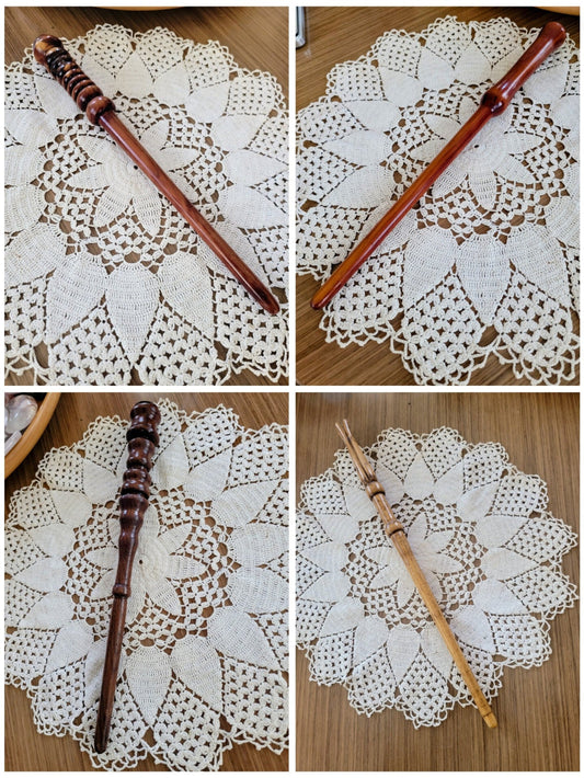 Handcrafted Wooden Wands - Smash's Stashes