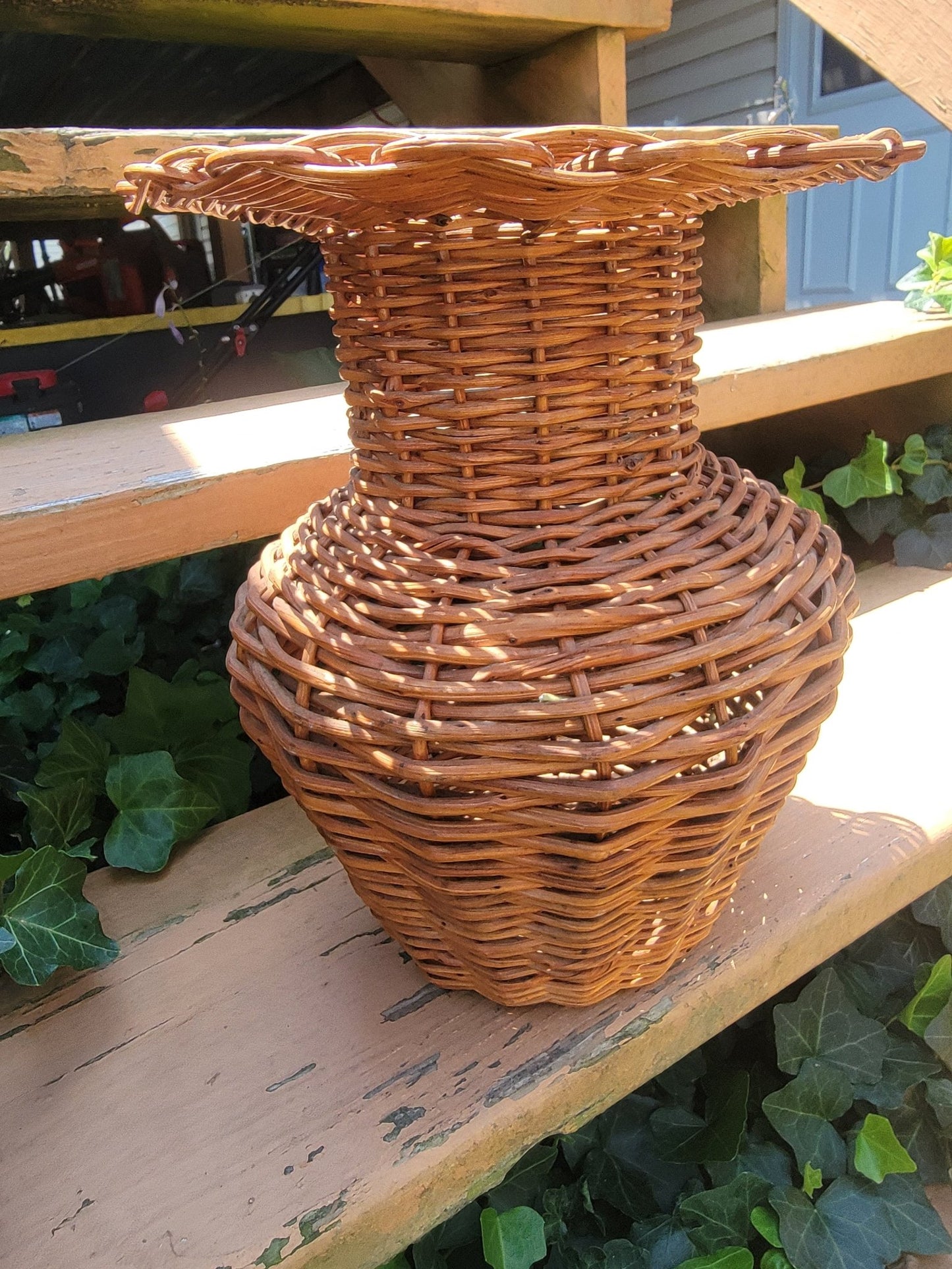 Large Rattan Basket - Smash's Stashes