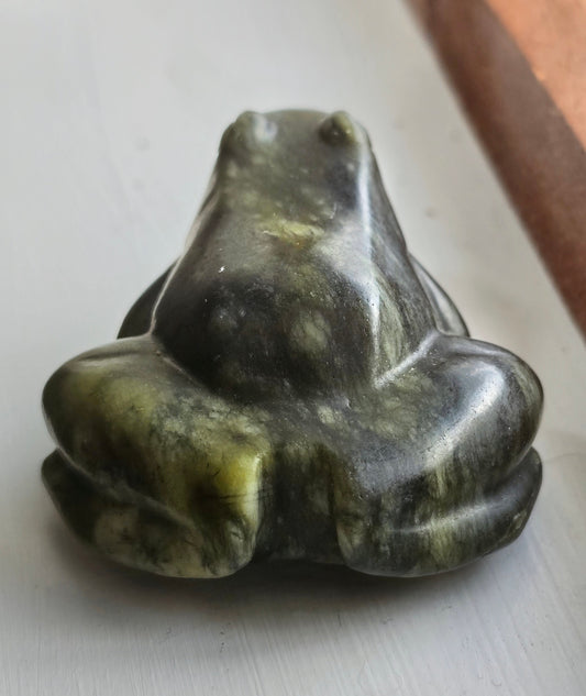 Olive Jade Frog