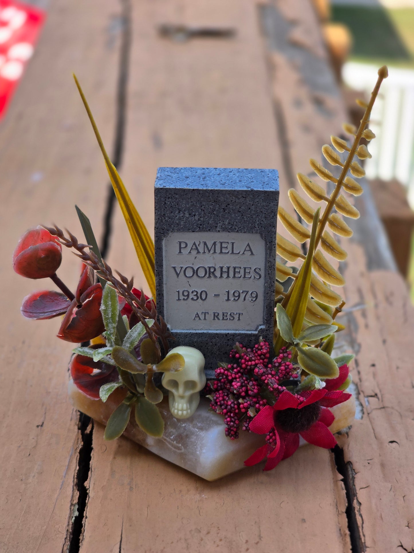 Pamela Voorhees Tombstone