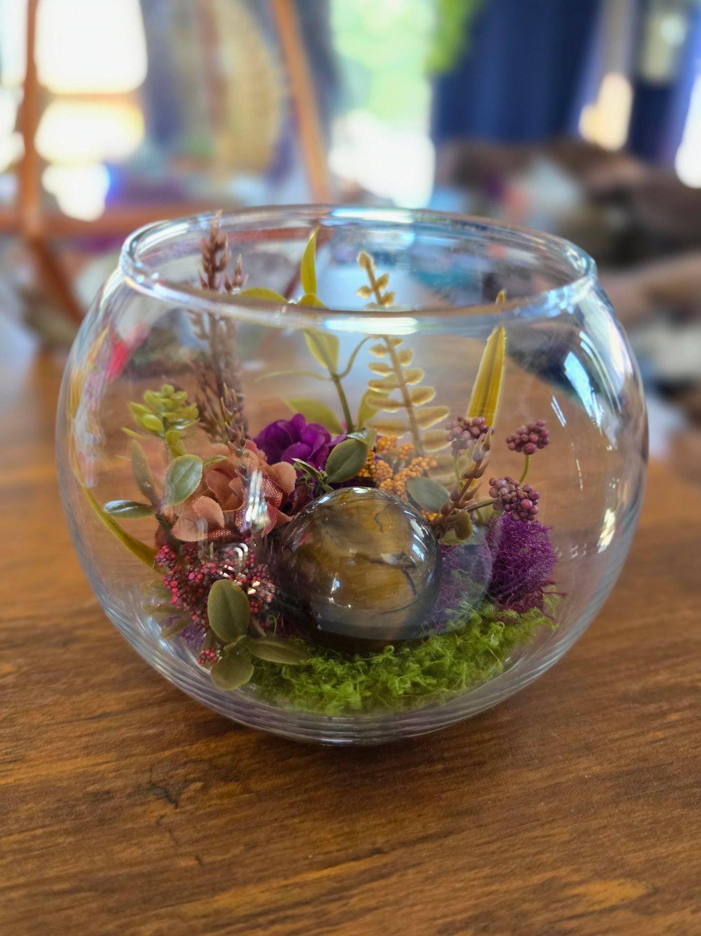 Tiger Eye Sphere