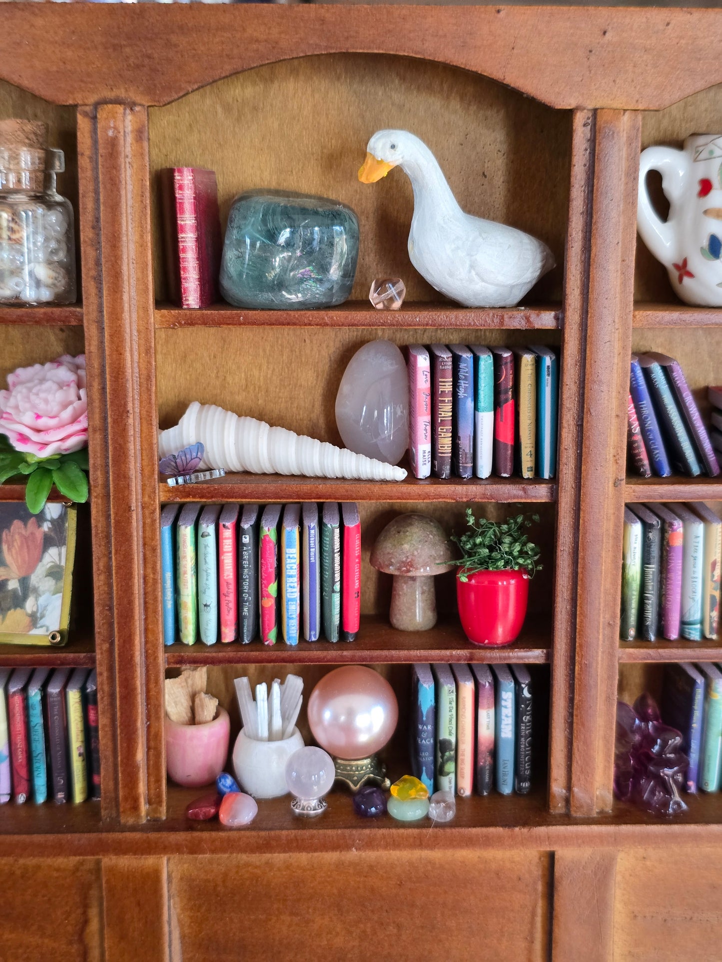 Miniature Built-In Bookcase