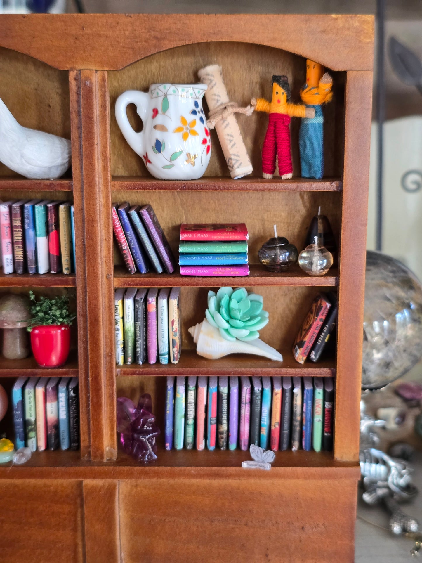Miniature Built-In Bookcase