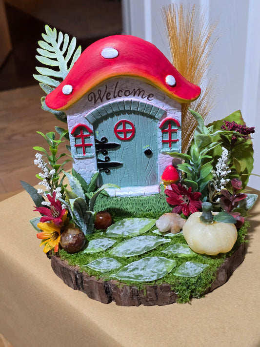 The Mushroom Fairy Door