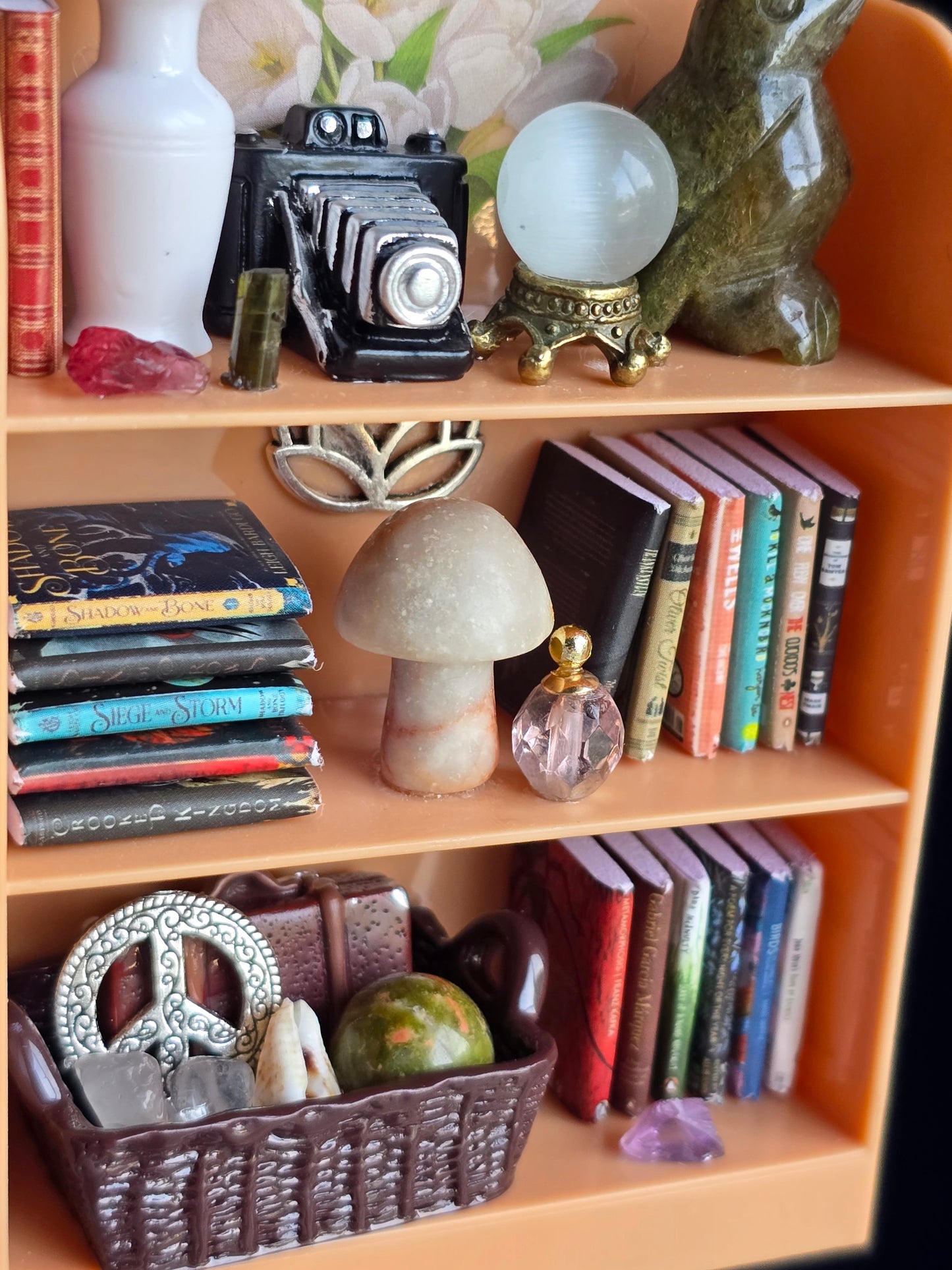 Mini Miniature Bookshelf